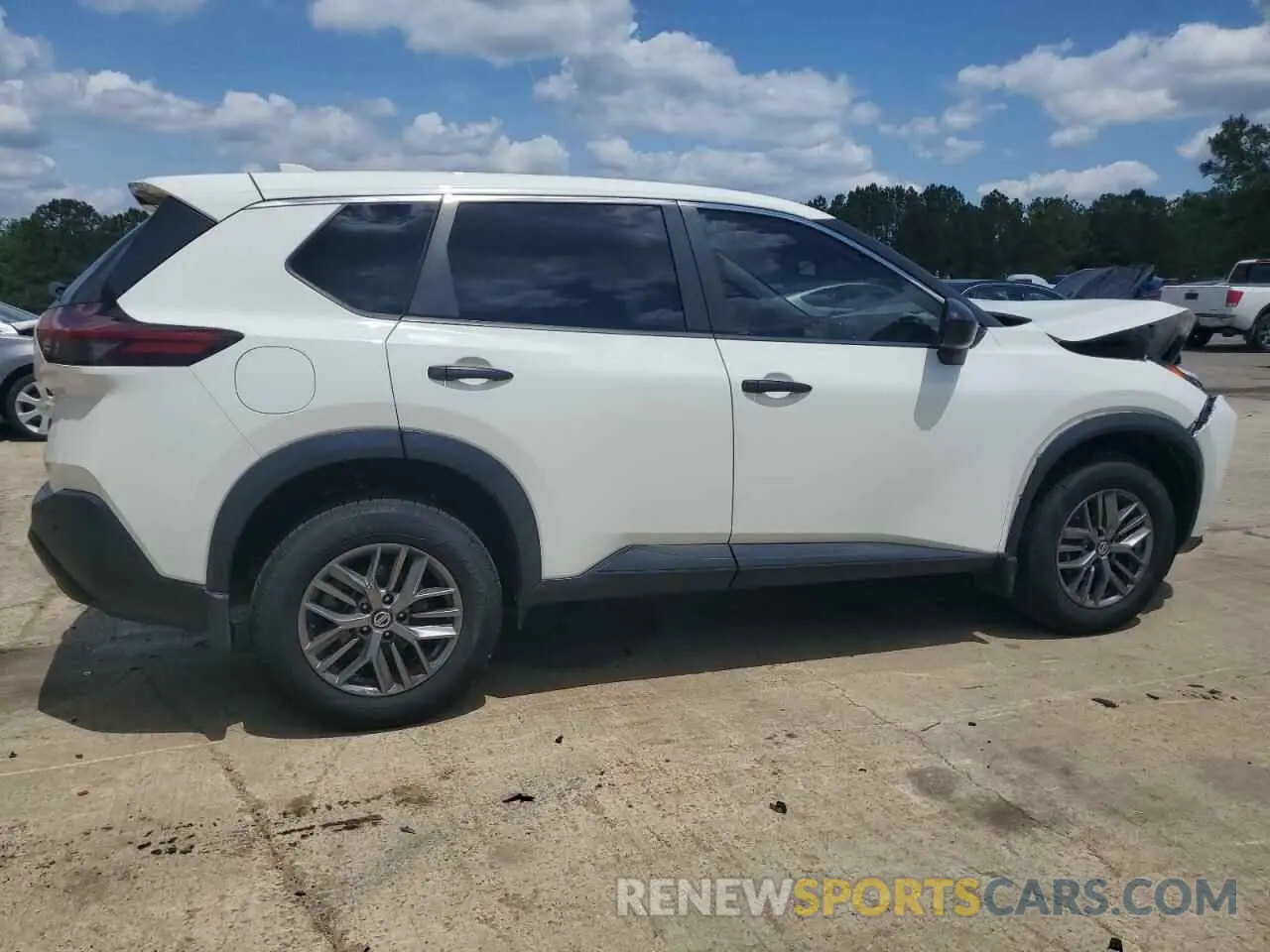 3 Photograph of a damaged car JN8AT3ABXMW206382 NISSAN ROGUE 2021