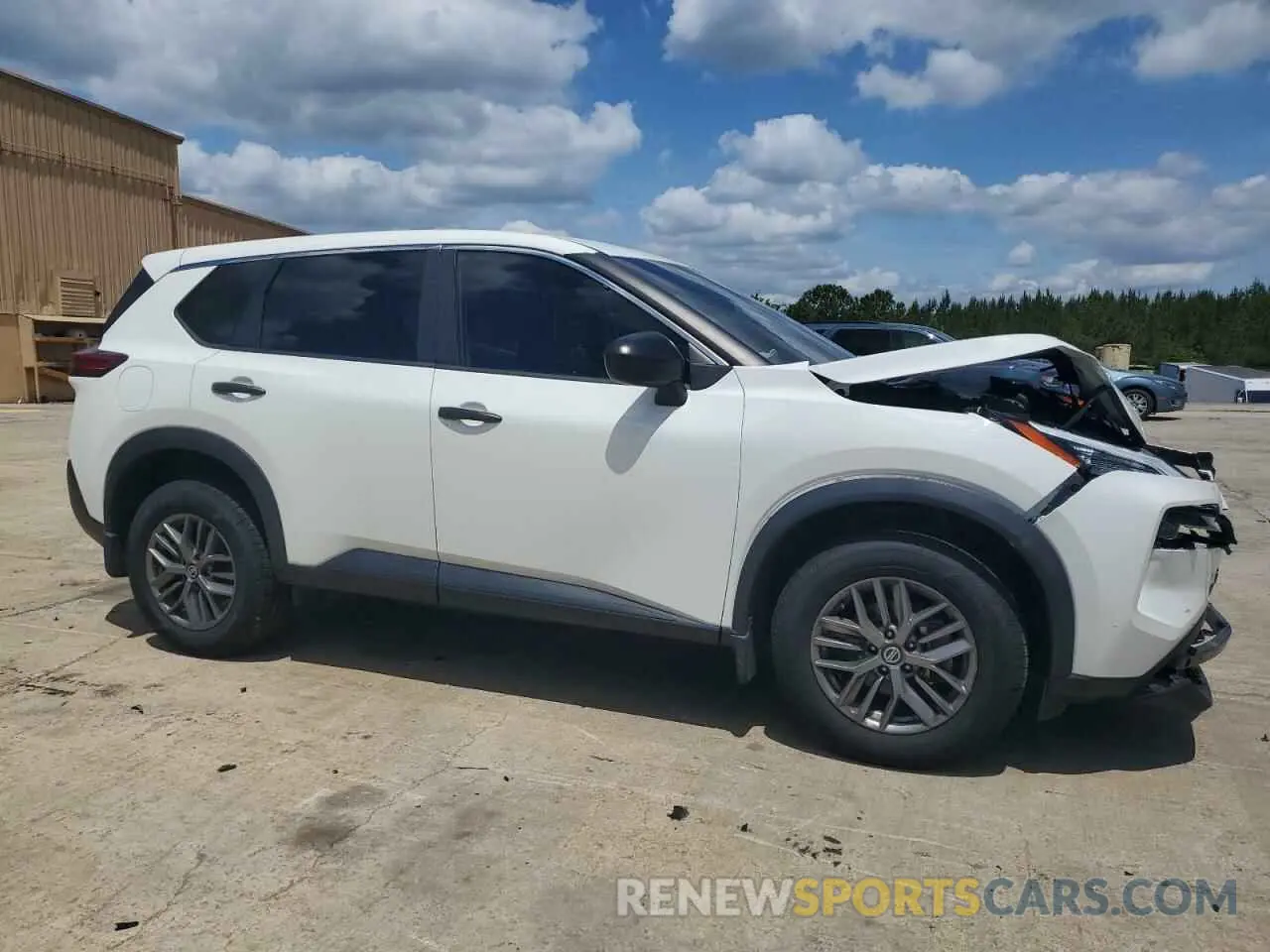 4 Photograph of a damaged car JN8AT3ABXMW206382 NISSAN ROGUE 2021