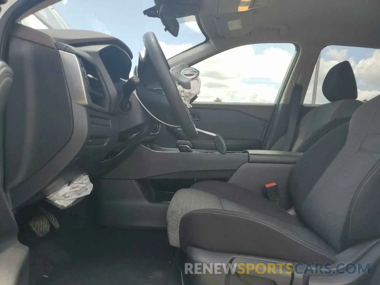 7 Photograph of a damaged car JN8AT3ABXMW206382 NISSAN ROGUE 2021