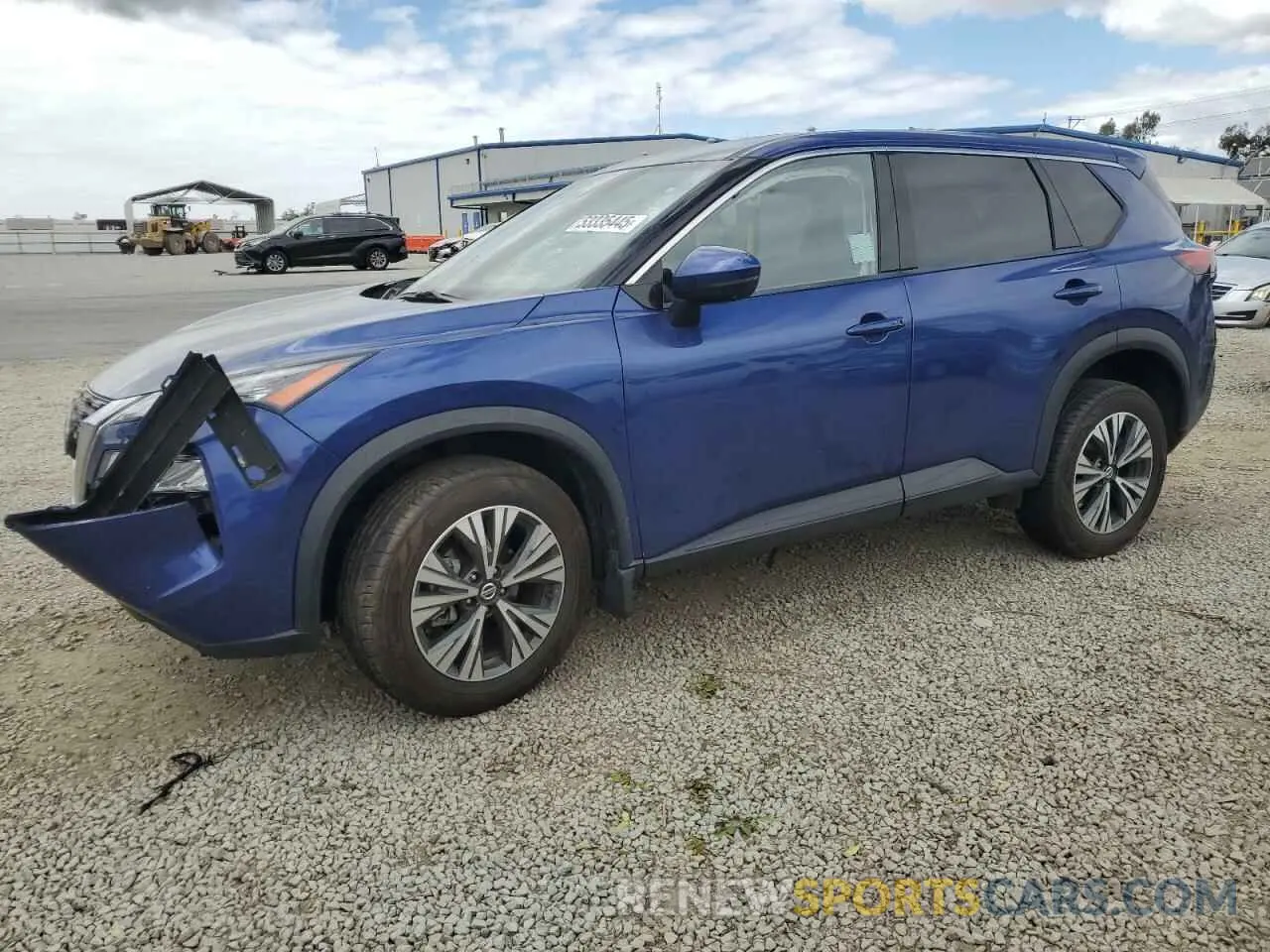 1 Photograph of a damaged car JN8AT3BA0MW007802 NISSAN ROGUE 2021