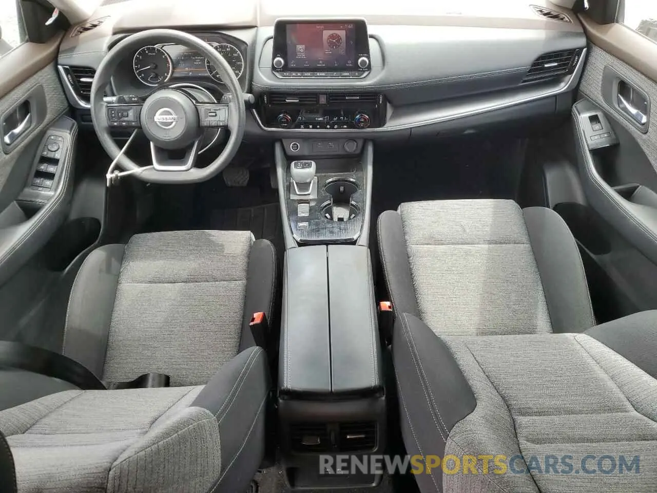 8 Photograph of a damaged car JN8AT3BA0MW007802 NISSAN ROGUE 2021