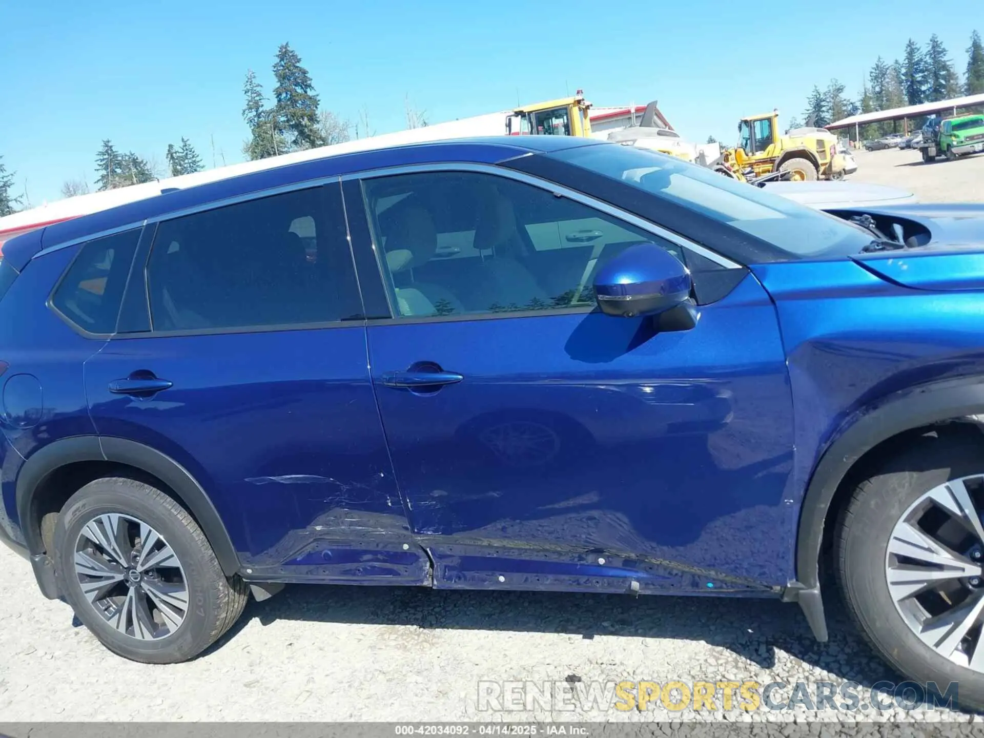 14 Photograph of a damaged car JN8AT3BA0MW007993 NISSAN ROGUE 2021