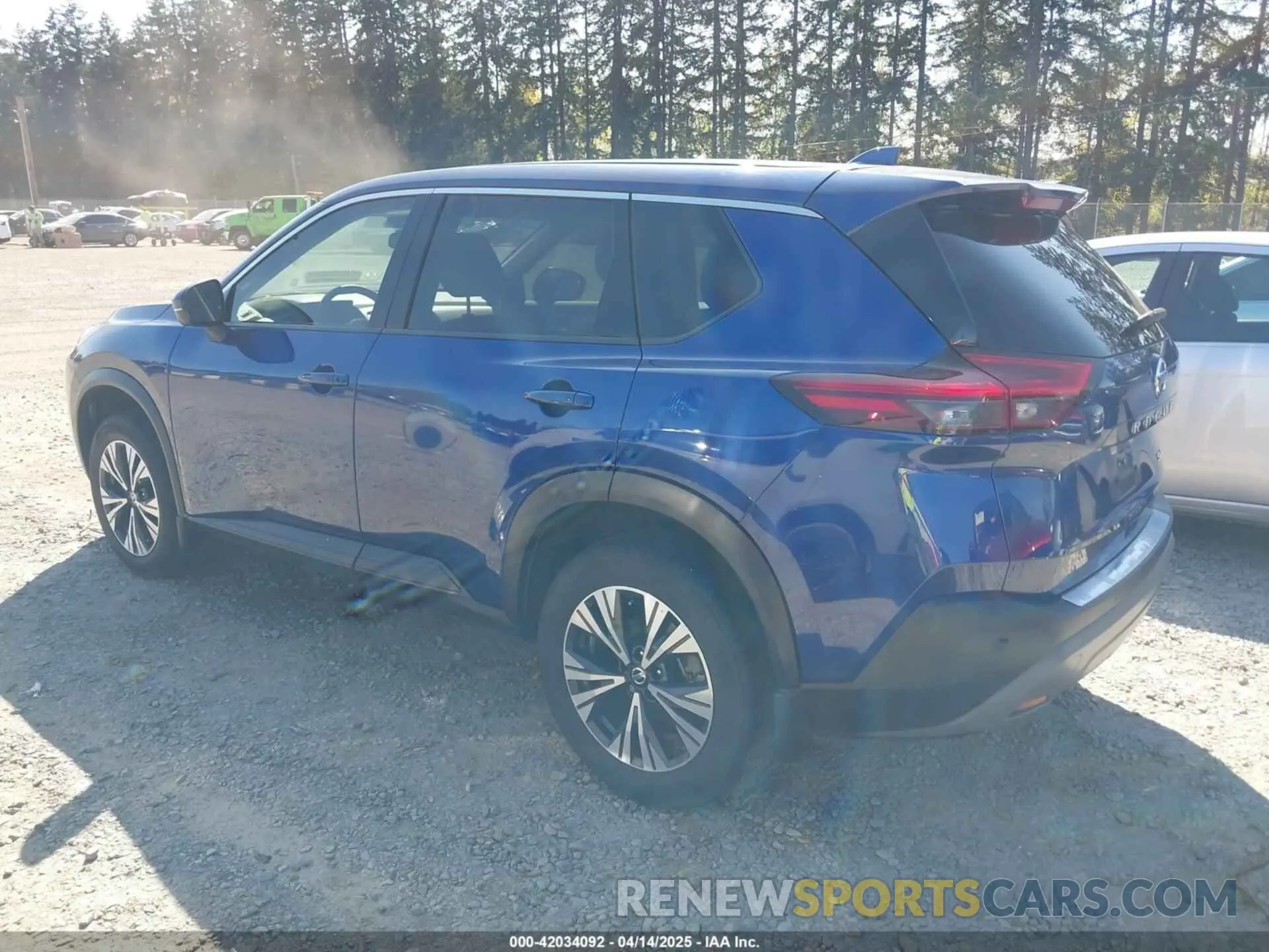 3 Photograph of a damaged car JN8AT3BA0MW007993 NISSAN ROGUE 2021