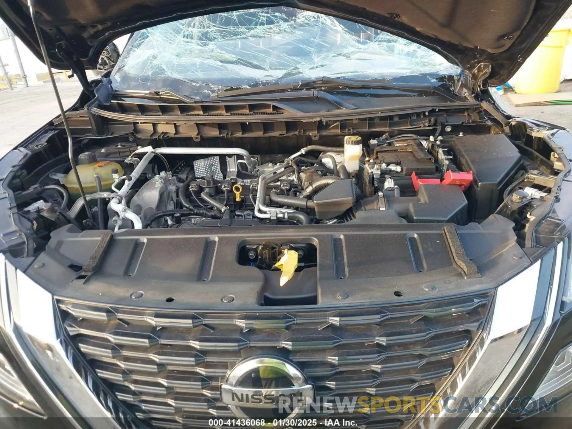 10 Photograph of a damaged car JN8AT3BA1MW001832 NISSAN ROGUE 2021