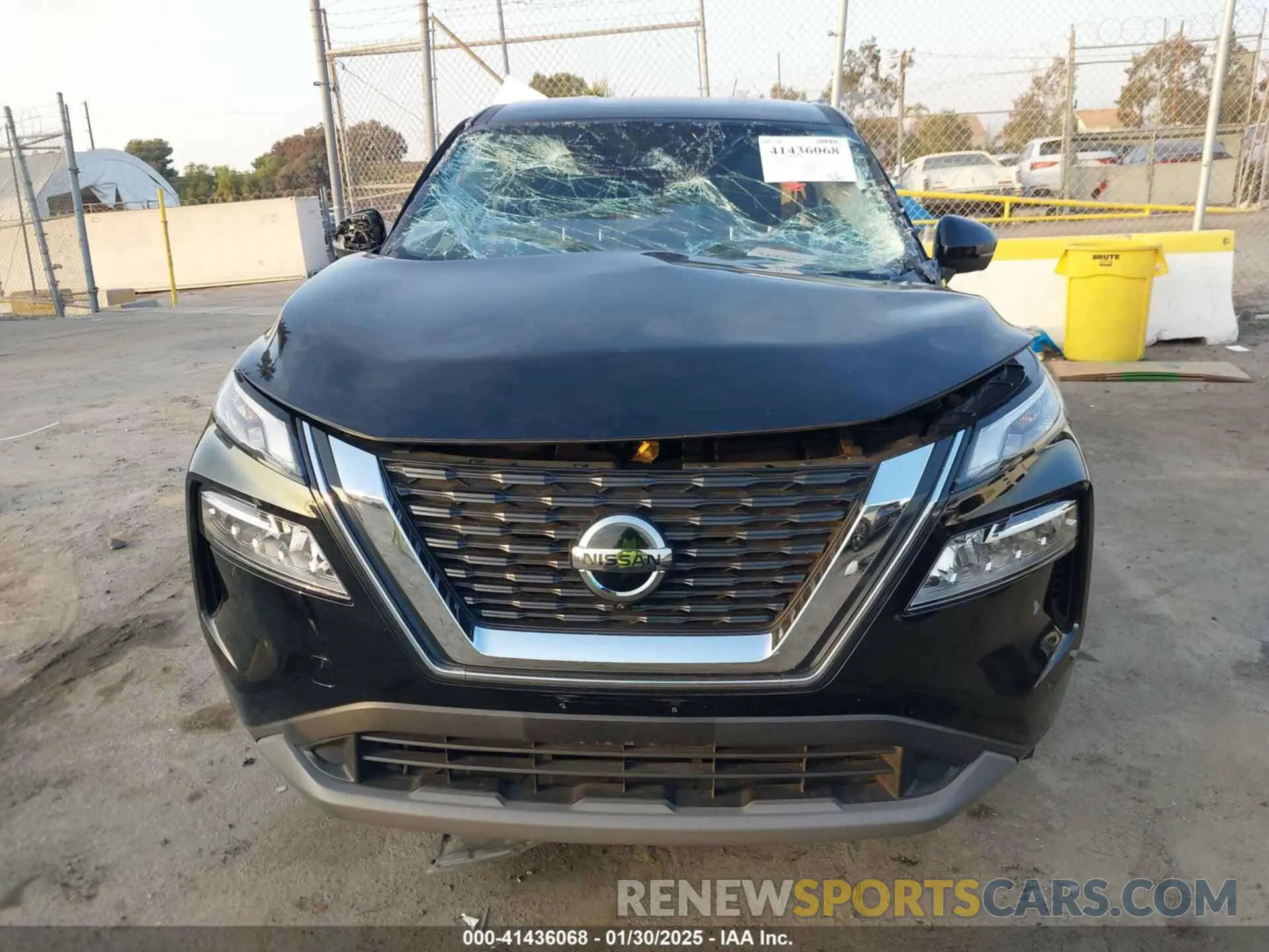 12 Photograph of a damaged car JN8AT3BA1MW001832 NISSAN ROGUE 2021