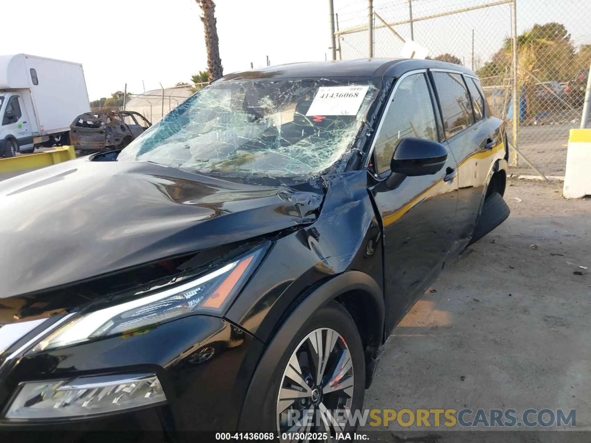 6 Photograph of a damaged car JN8AT3BA1MW001832 NISSAN ROGUE 2021