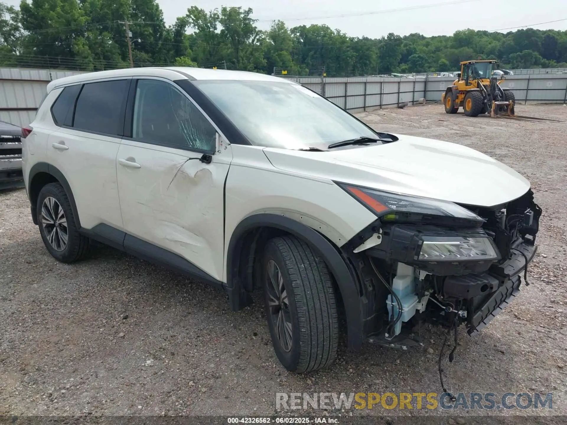 1 Photograph of a damaged car JN8AT3BA1MW003936 NISSAN ROGUE 2021