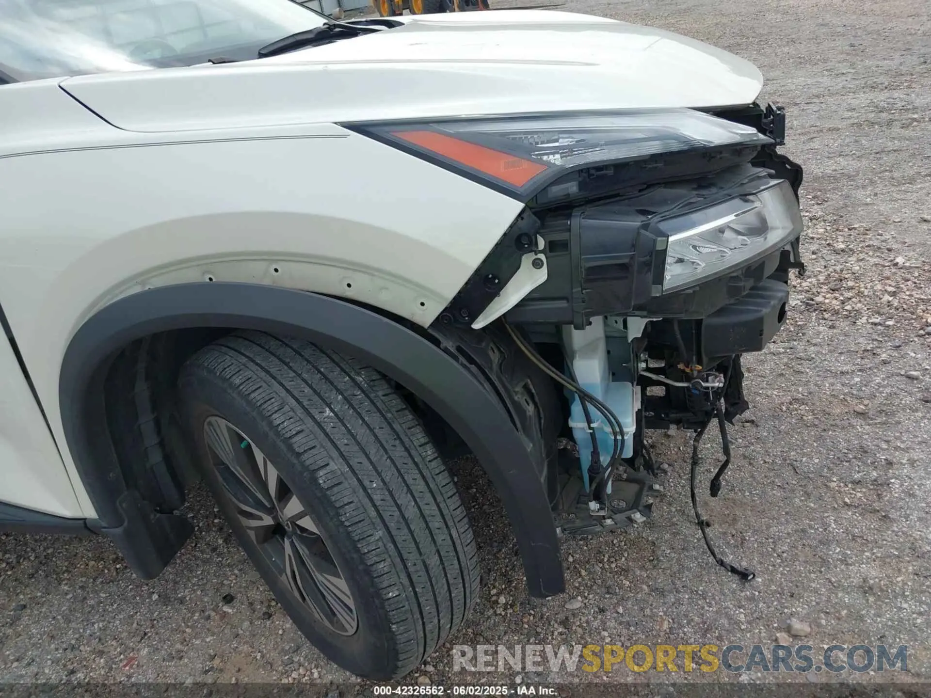 19 Photograph of a damaged car JN8AT3BA1MW003936 NISSAN ROGUE 2021