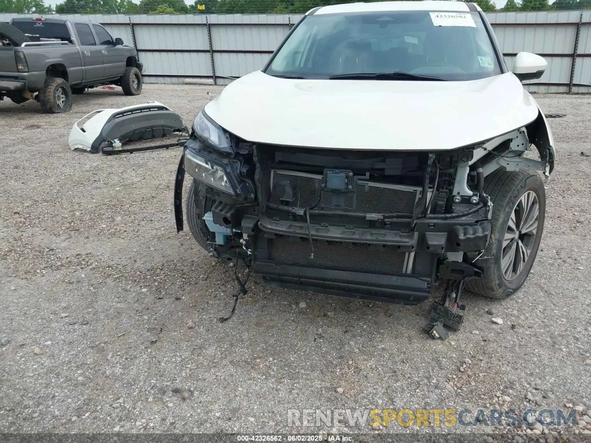 6 Photograph of a damaged car JN8AT3BA1MW003936 NISSAN ROGUE 2021