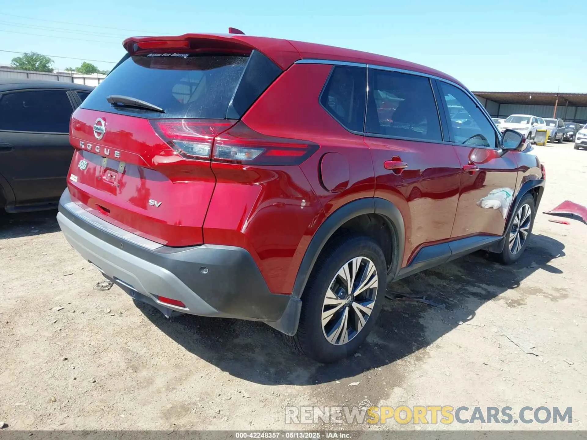 4 Photograph of a damaged car JN8AT3BA1MW010658 NISSAN ROGUE 2021