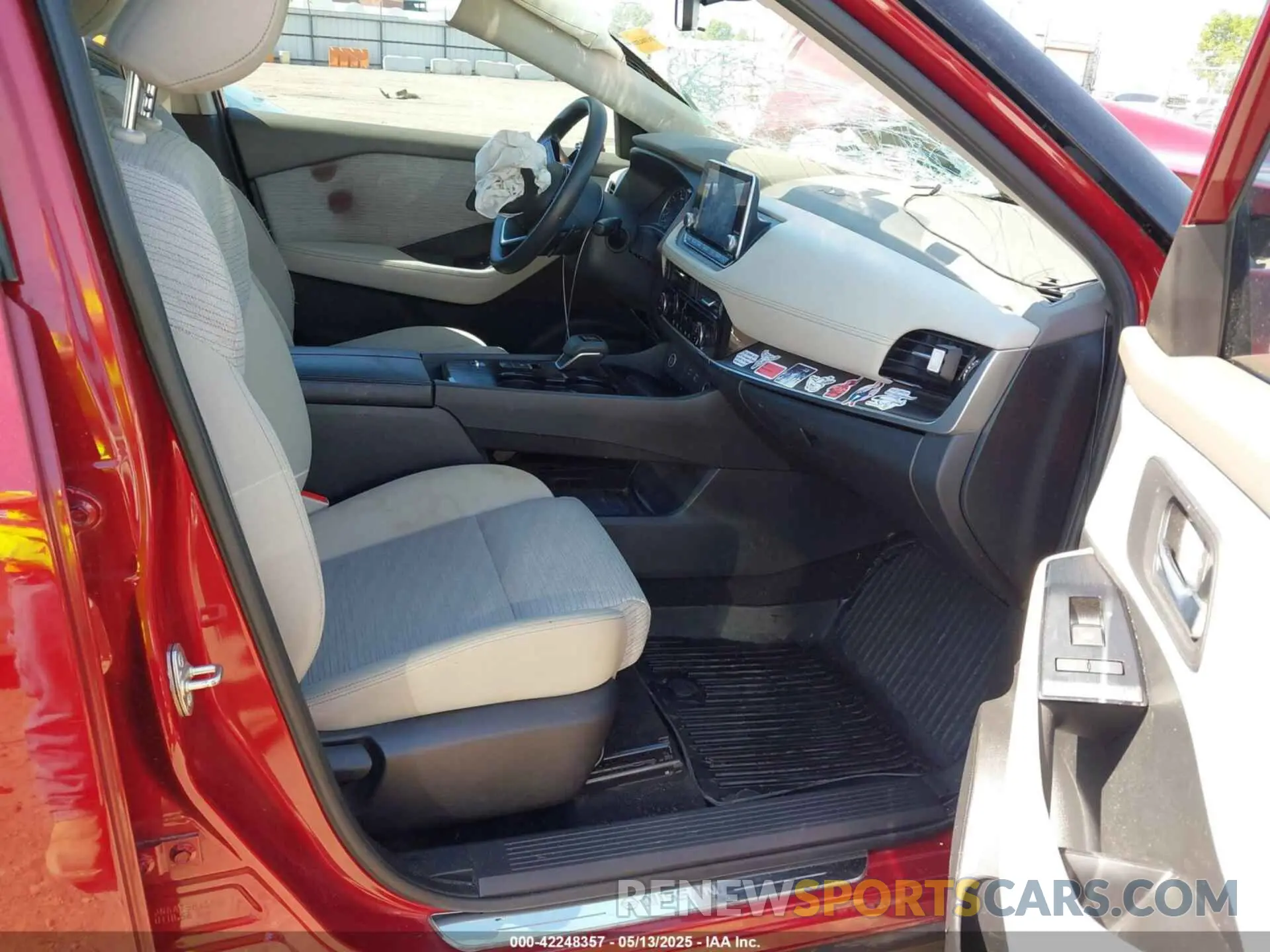 5 Photograph of a damaged car JN8AT3BA1MW010658 NISSAN ROGUE 2021