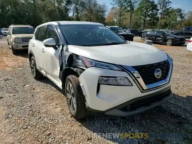 11 Photograph of a damaged car JN8AT3BA2MW006425 NISSAN ROGUE 2021