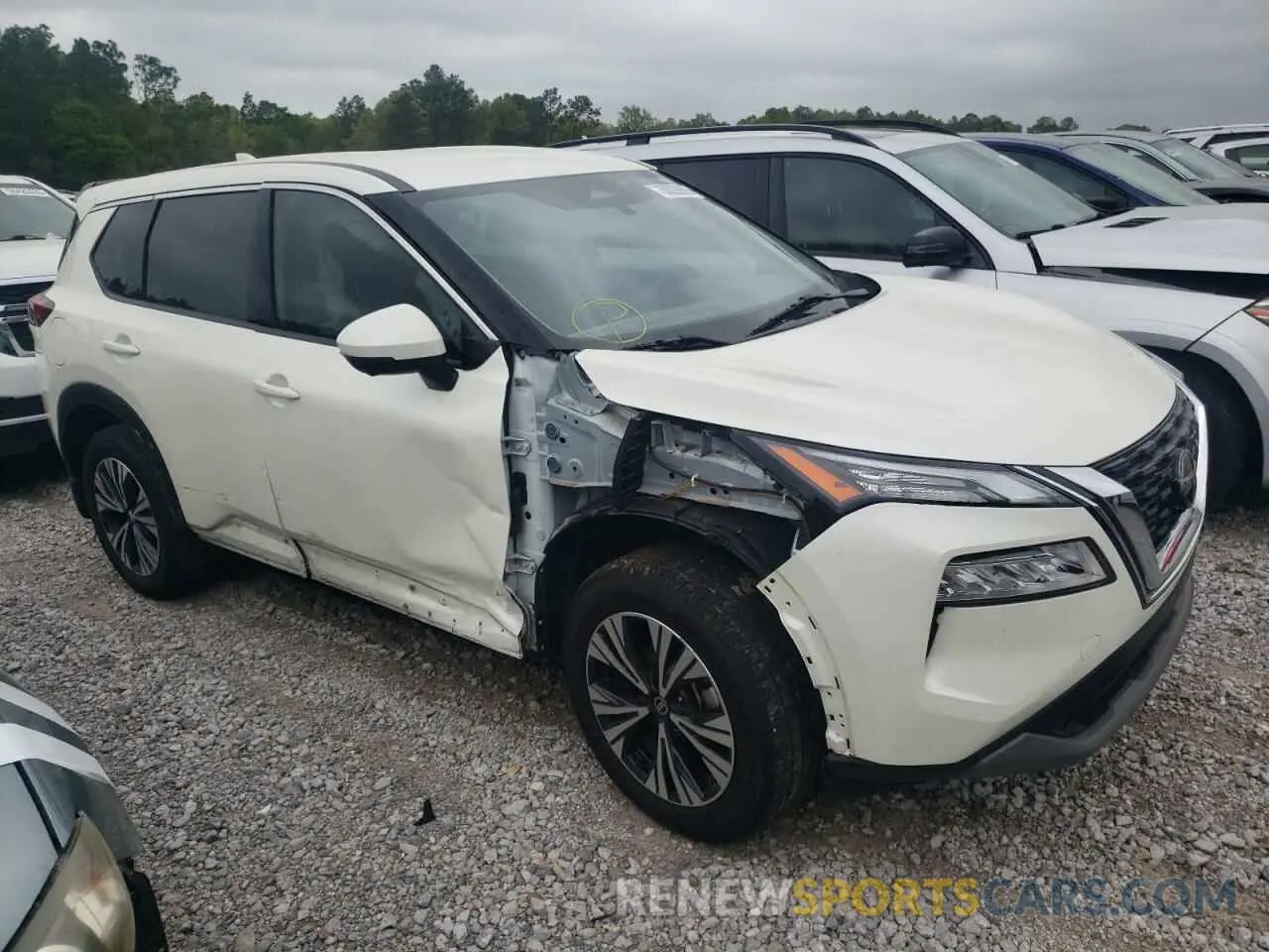 4 Photograph of a damaged car JN8AT3BA2MW006425 NISSAN ROGUE 2021