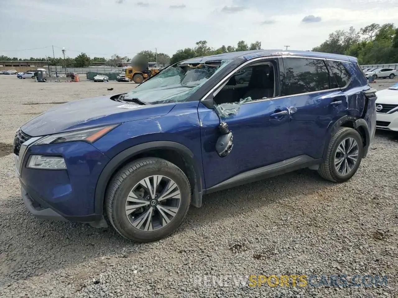1 Photograph of a damaged car JN8AT3BA2MW007509 NISSAN ROGUE 2021