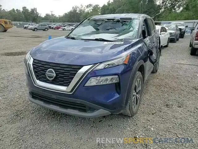 15 Photograph of a damaged car JN8AT3BA2MW007509 NISSAN ROGUE 2021