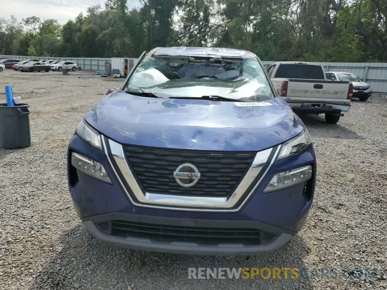 5 Photograph of a damaged car JN8AT3BA2MW007509 NISSAN ROGUE 2021