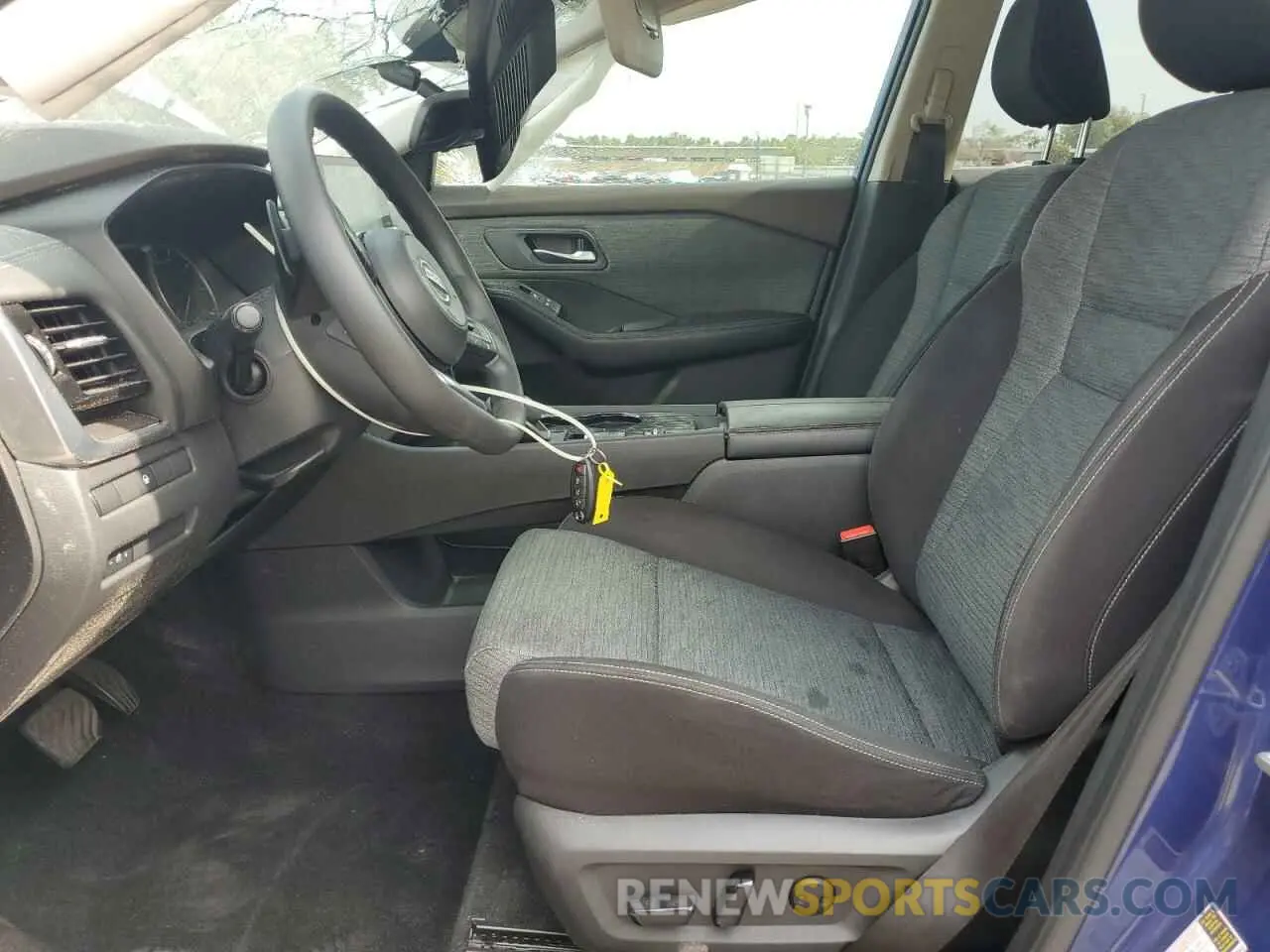 7 Photograph of a damaged car JN8AT3BA2MW007509 NISSAN ROGUE 2021