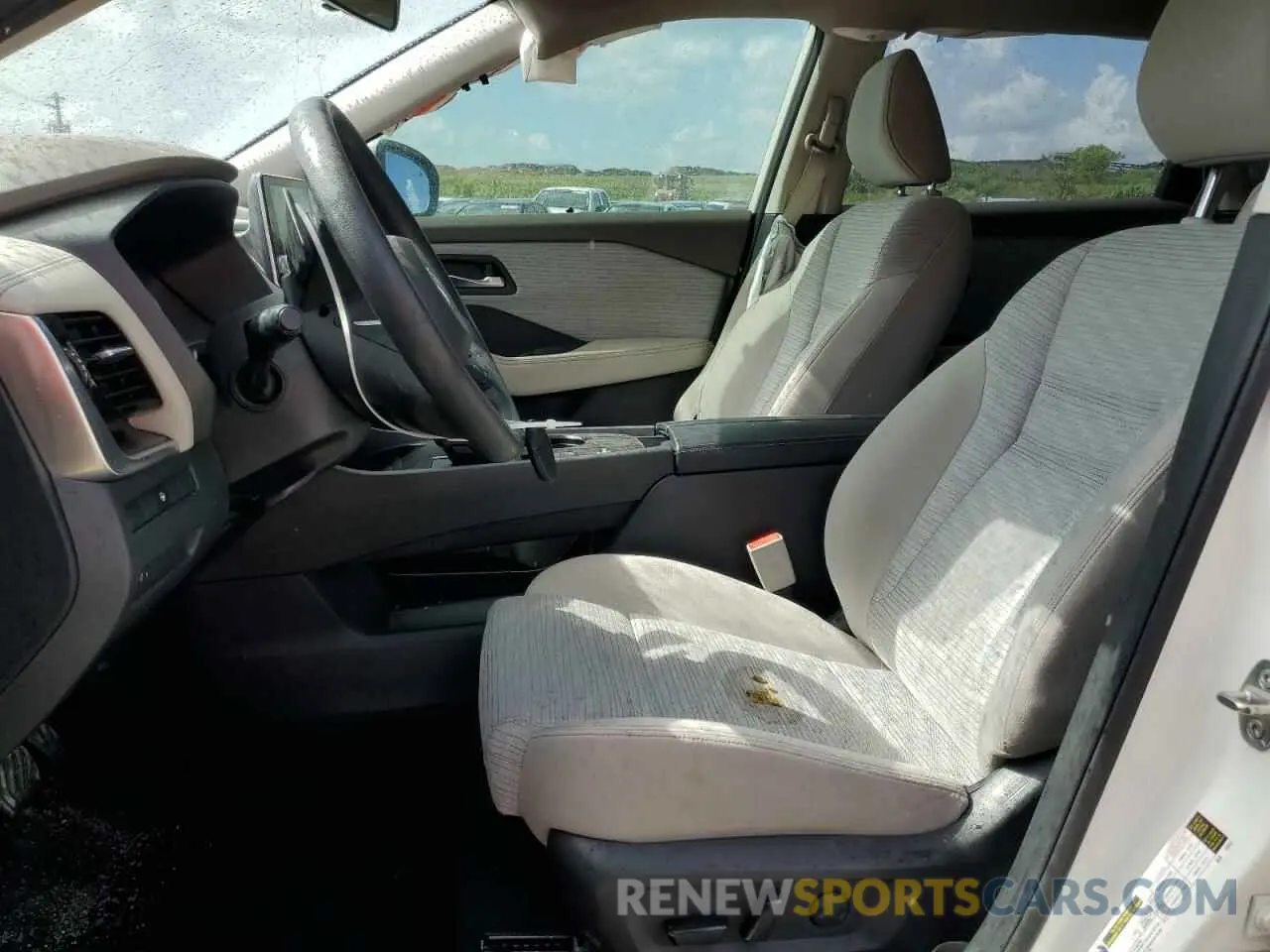 7 Photograph of a damaged car JN8AT3BA2MW011057 NISSAN ROGUE 2021