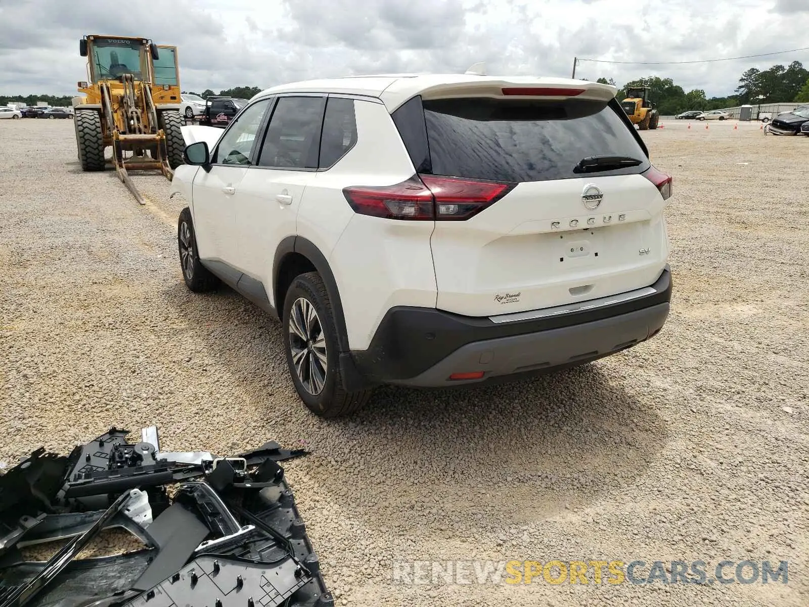 3 Photograph of a damaged car JN8AT3BA3MW010340 NISSAN ROGUE 2021