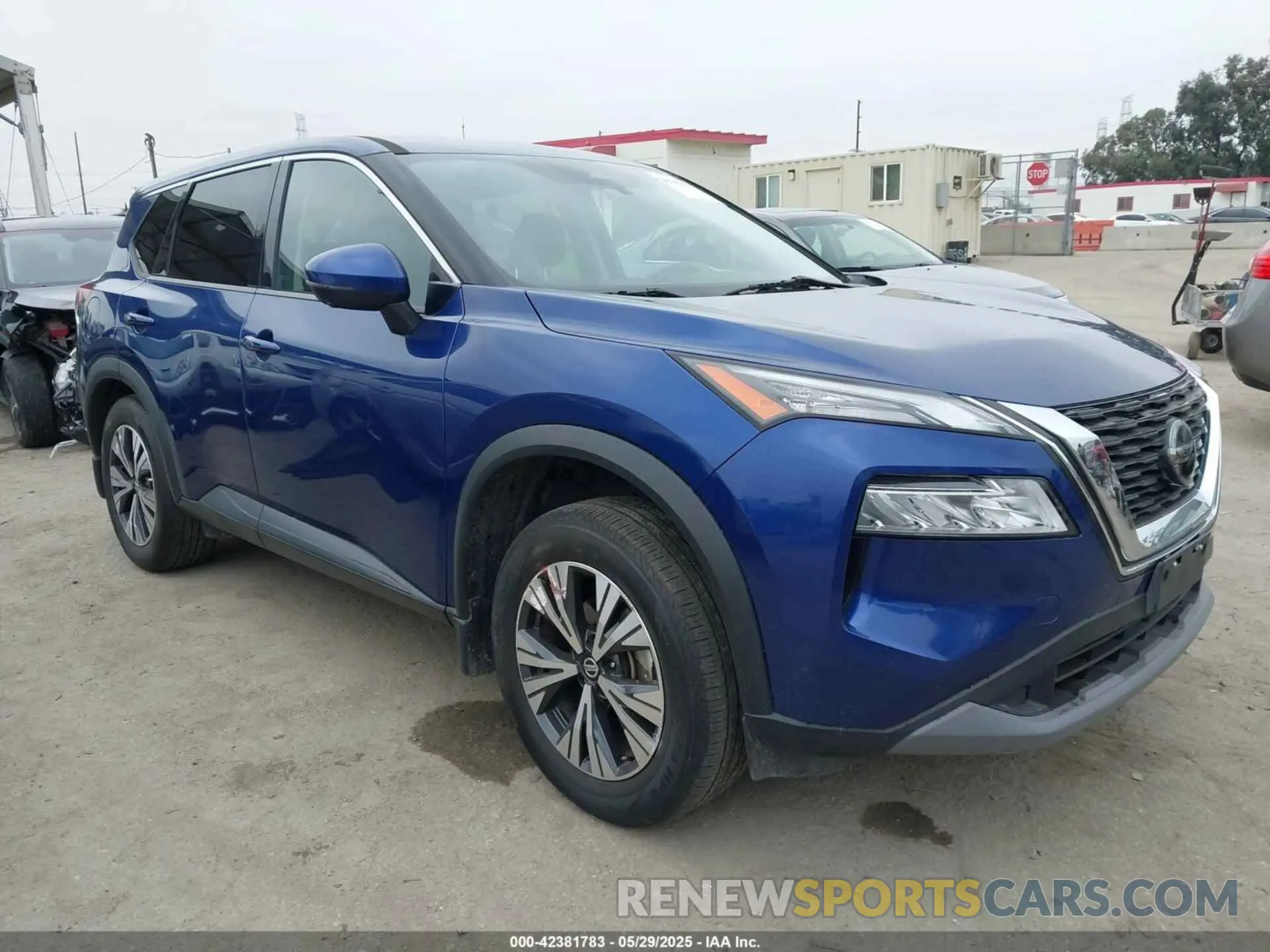1 Photograph of a damaged car JN8AT3BA3MW011570 NISSAN ROGUE 2021