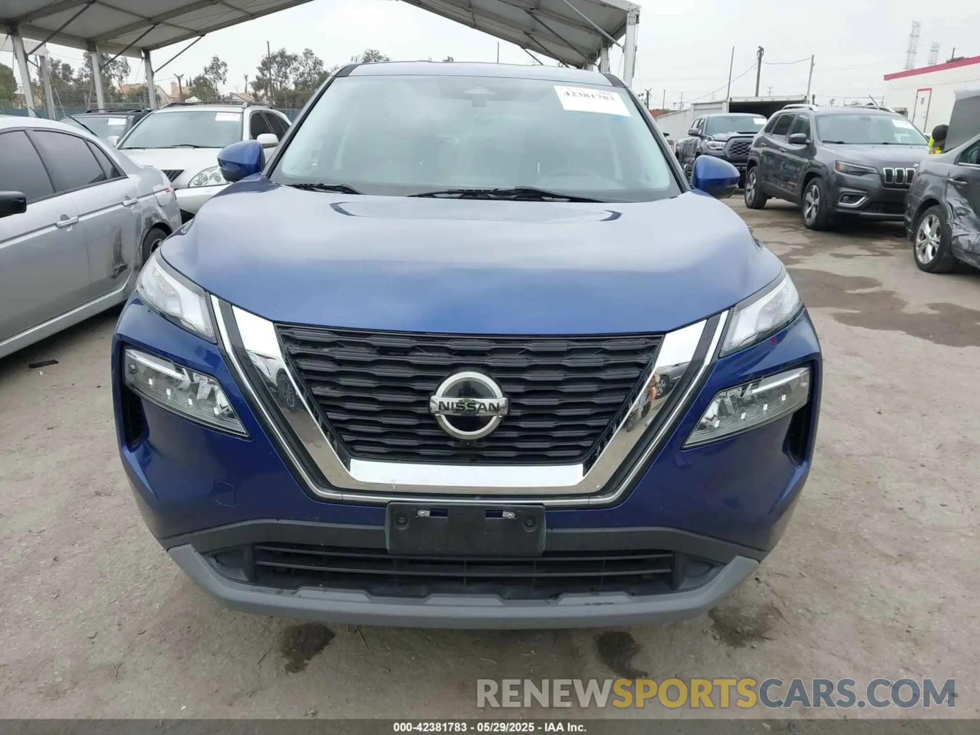 12 Photograph of a damaged car JN8AT3BA3MW011570 NISSAN ROGUE 2021