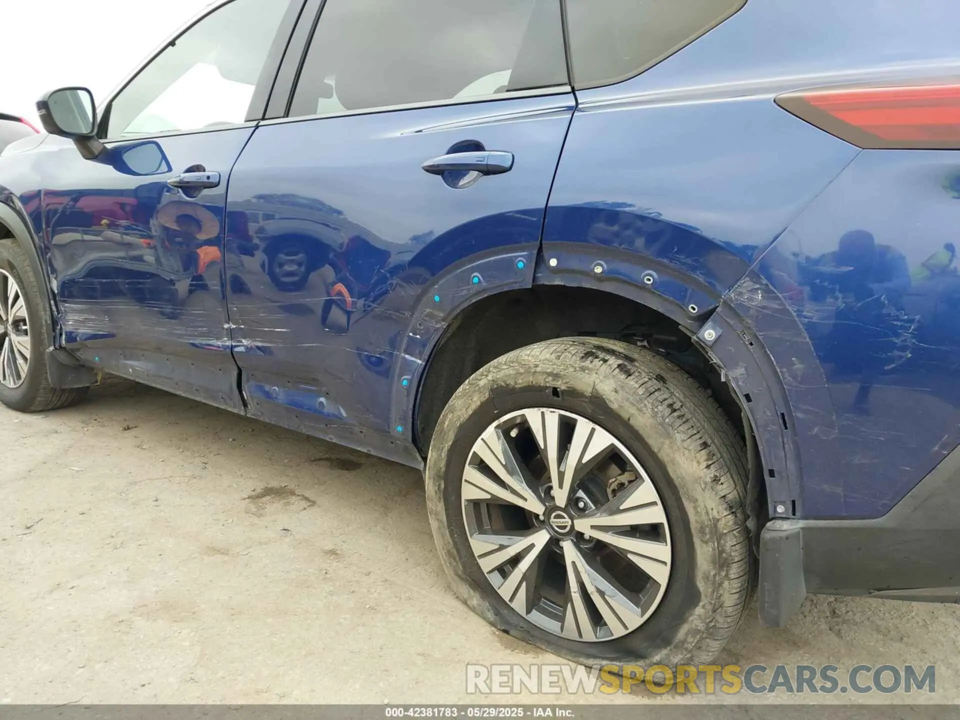 6 Photograph of a damaged car JN8AT3BA3MW011570 NISSAN ROGUE 2021