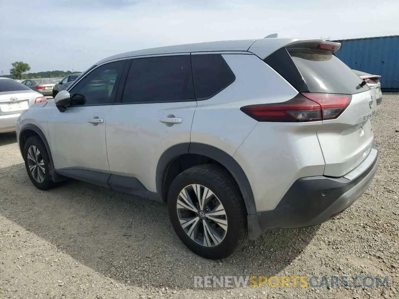 2 Photograph of a damaged car JN8AT3BA3MW014954 NISSAN ROGUE 2021