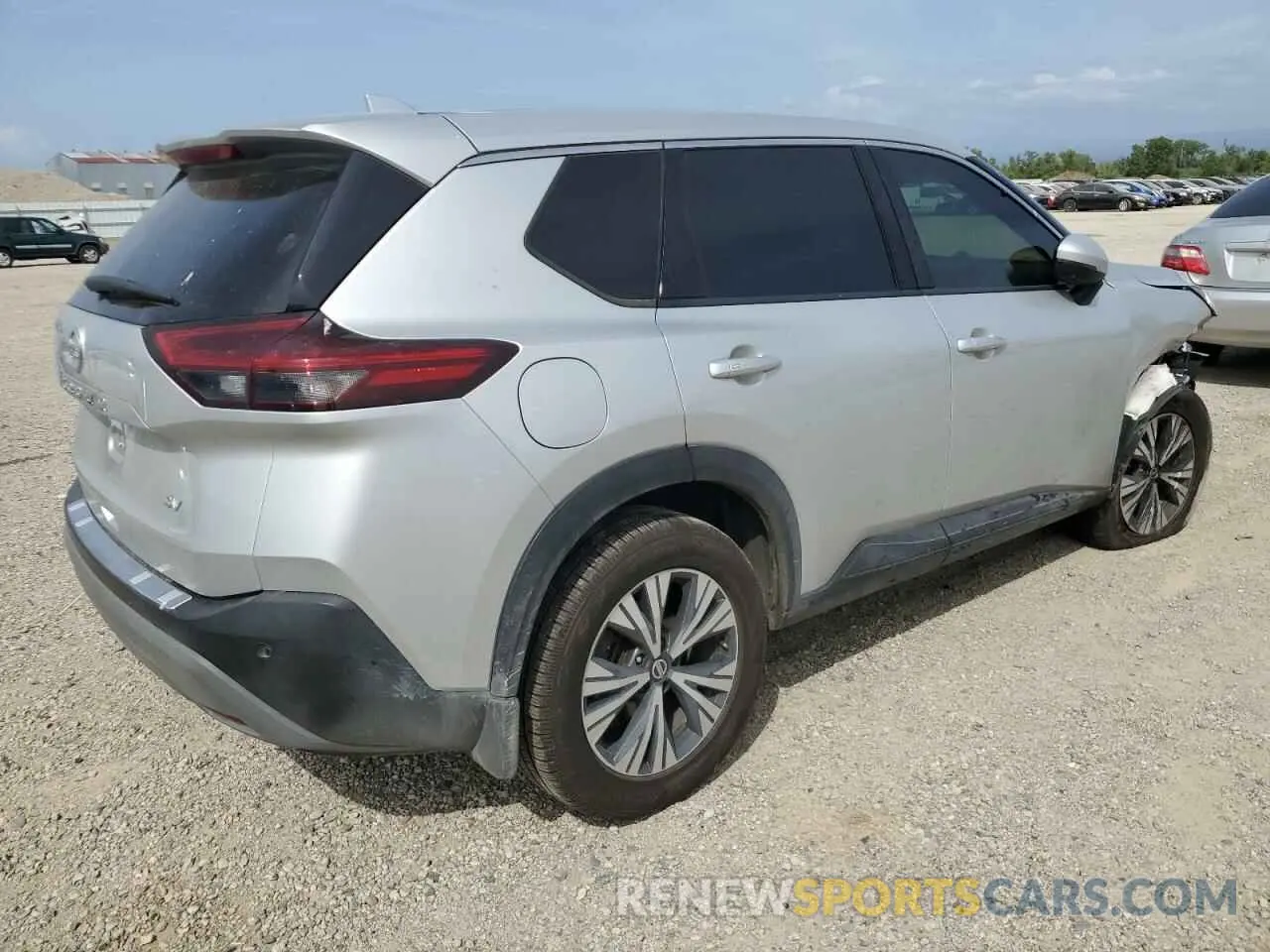 3 Photograph of a damaged car JN8AT3BA3MW014954 NISSAN ROGUE 2021