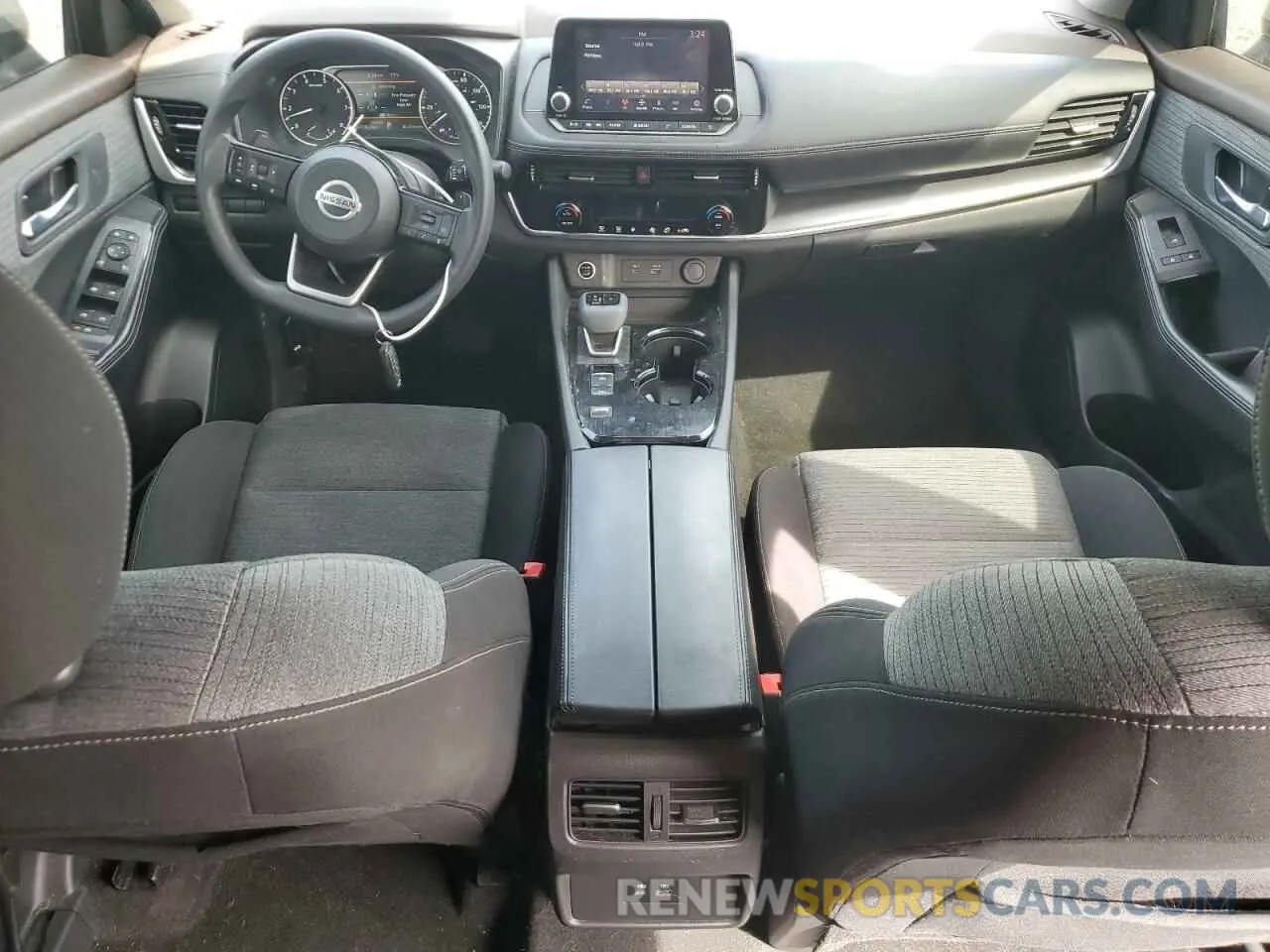 8 Photograph of a damaged car JN8AT3BA3MW014954 NISSAN ROGUE 2021