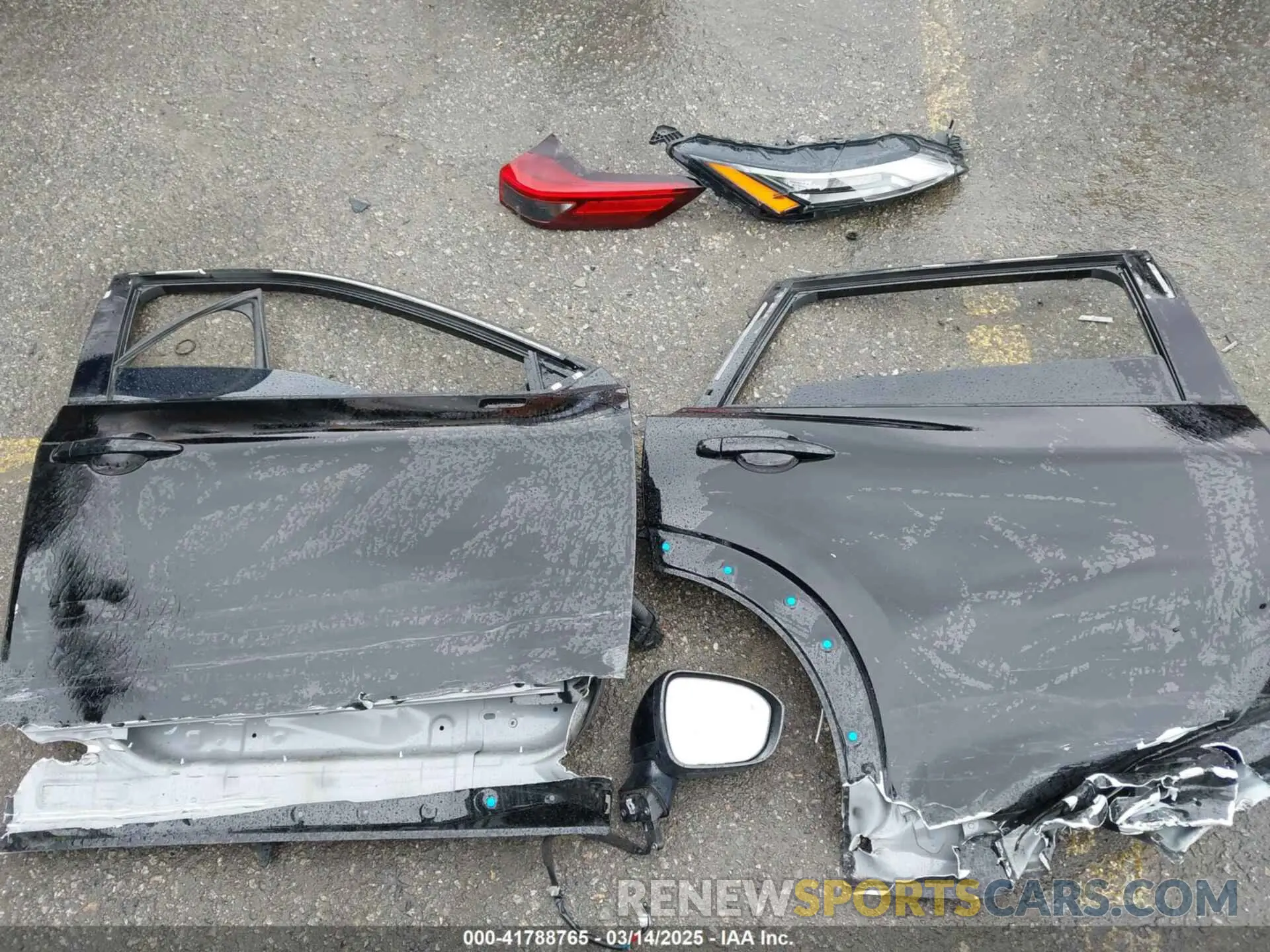 11 Photograph of a damaged car JN8AT3BA3MW025548 NISSAN ROGUE 2021