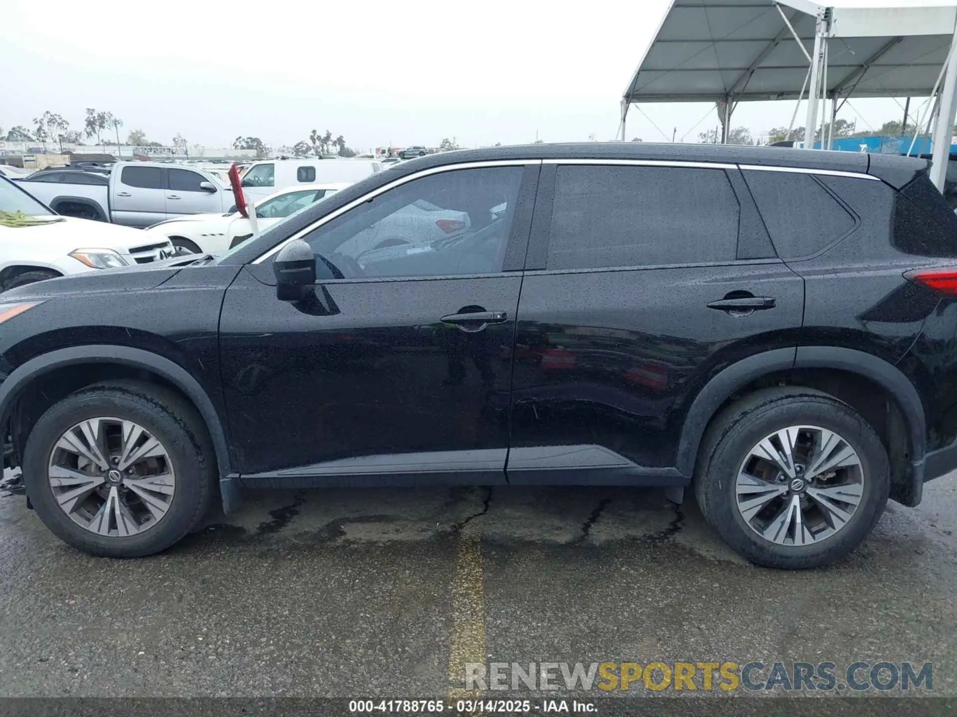 14 Photograph of a damaged car JN8AT3BA3MW025548 NISSAN ROGUE 2021