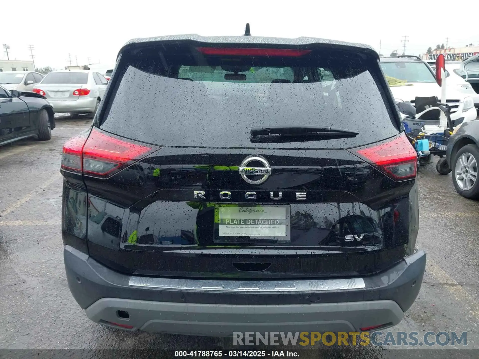 16 Photograph of a damaged car JN8AT3BA3MW025548 NISSAN ROGUE 2021