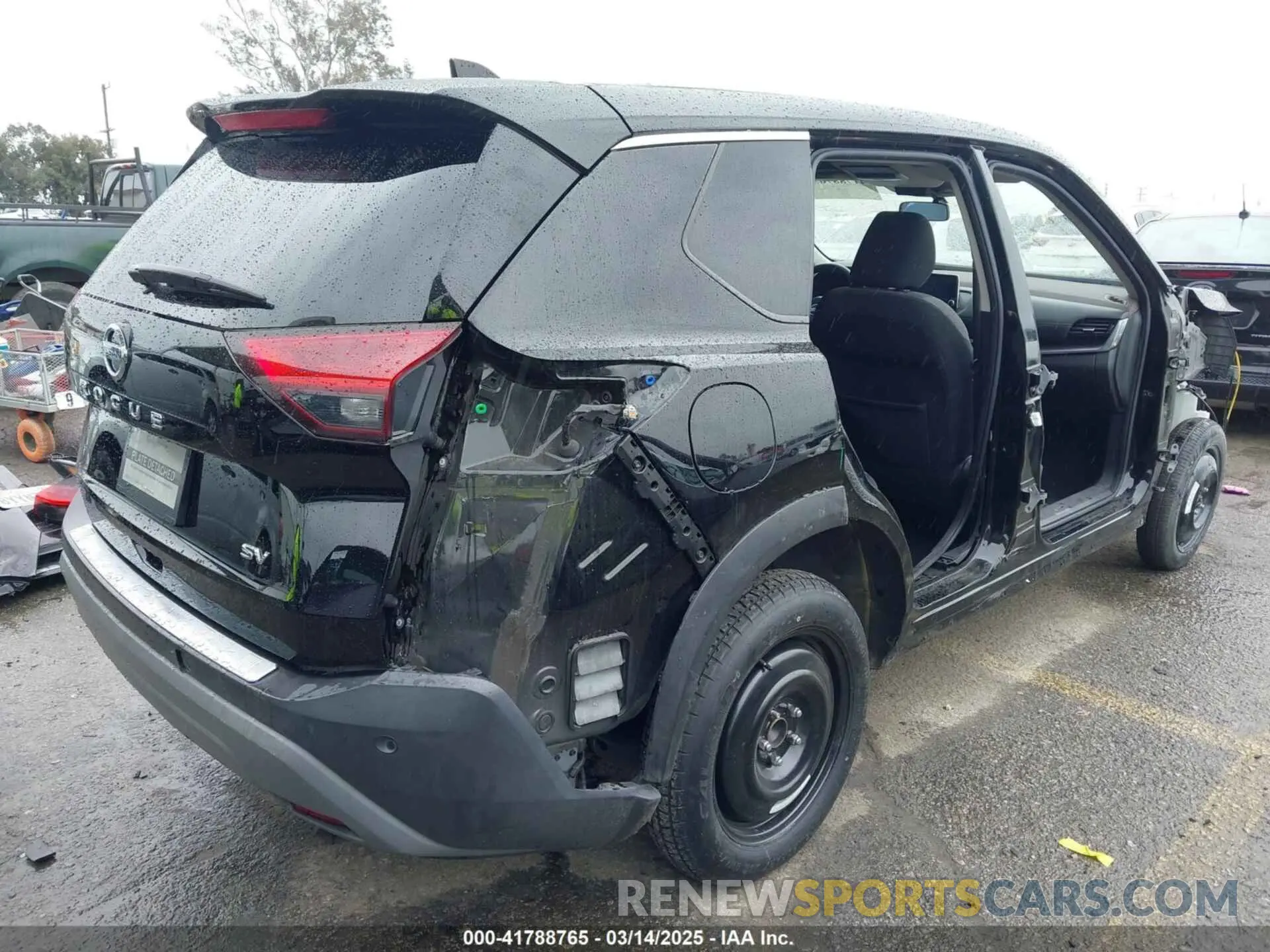 4 Photograph of a damaged car JN8AT3BA3MW025548 NISSAN ROGUE 2021