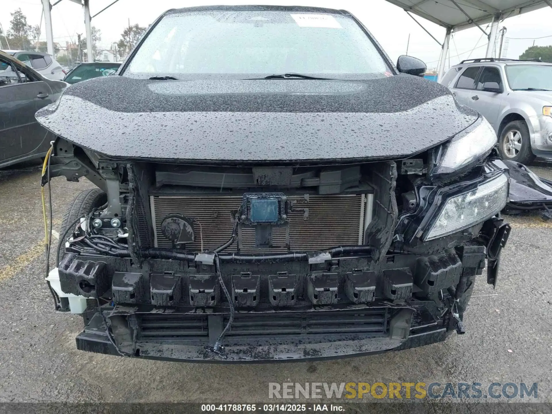 6 Photograph of a damaged car JN8AT3BA3MW025548 NISSAN ROGUE 2021