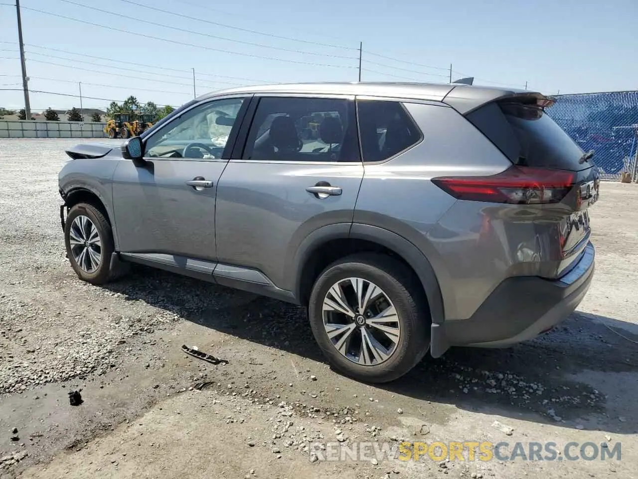 2 Photograph of a damaged car JN8AT3BA4MW000433 NISSAN ROGUE 2021