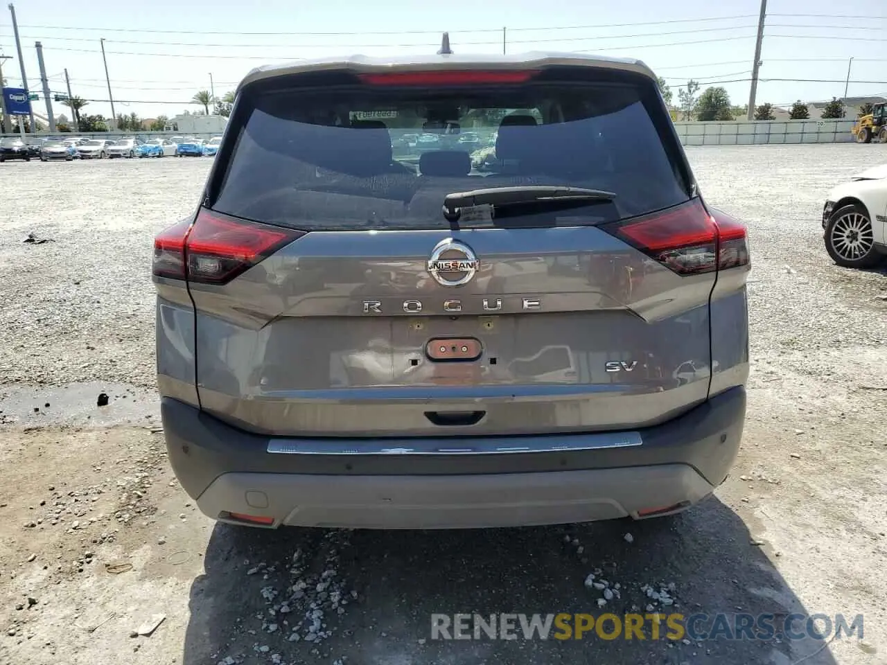 6 Photograph of a damaged car JN8AT3BA4MW000433 NISSAN ROGUE 2021