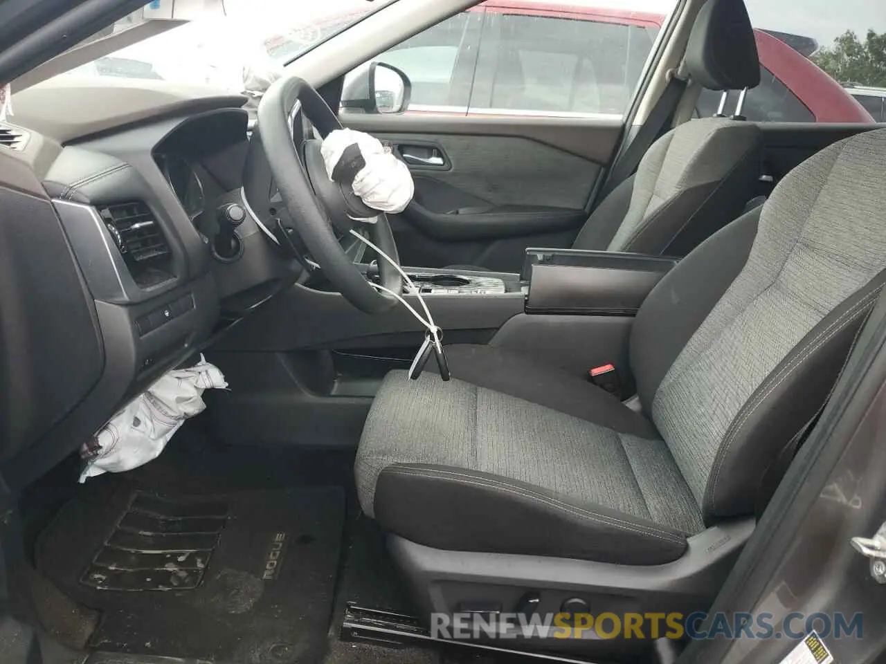7 Photograph of a damaged car JN8AT3BA4MW000433 NISSAN ROGUE 2021