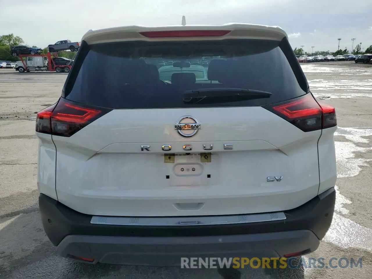 6 Photograph of a damaged car JN8AT3BA4MW012369 NISSAN ROGUE 2021