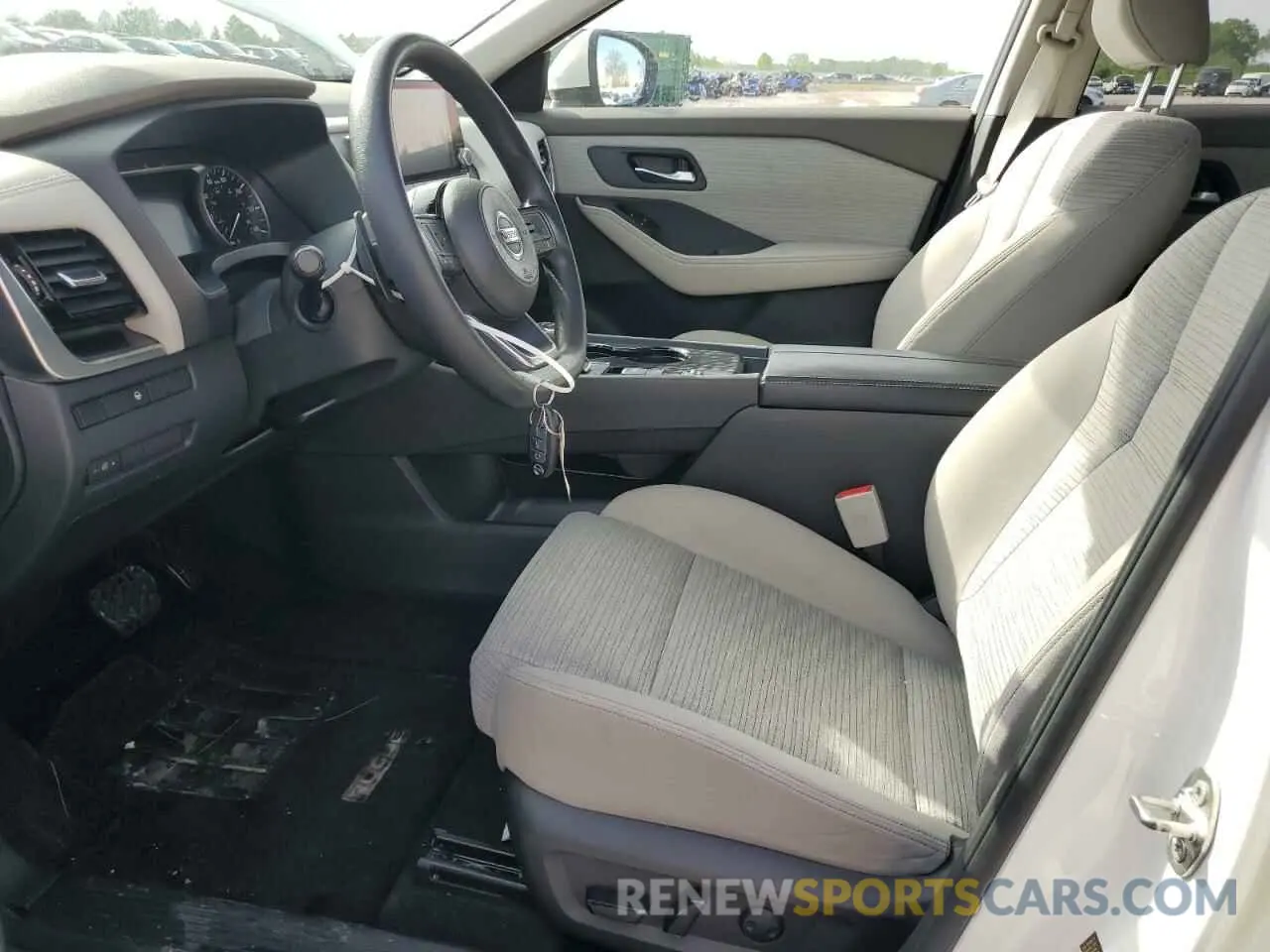 7 Photograph of a damaged car JN8AT3BA4MW012369 NISSAN ROGUE 2021