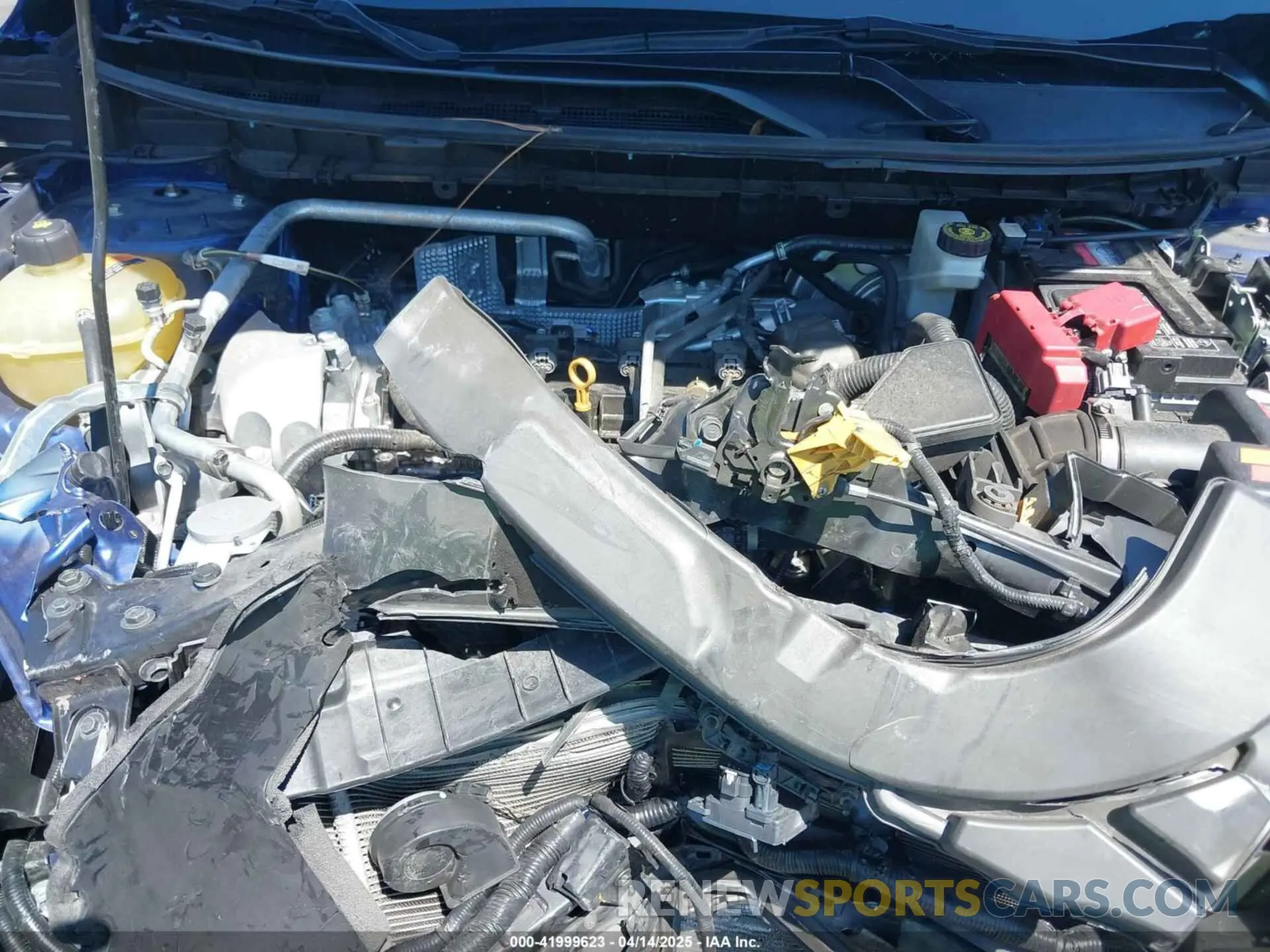 10 Photograph of a damaged car JN8AT3BA4MW015014 NISSAN ROGUE 2021