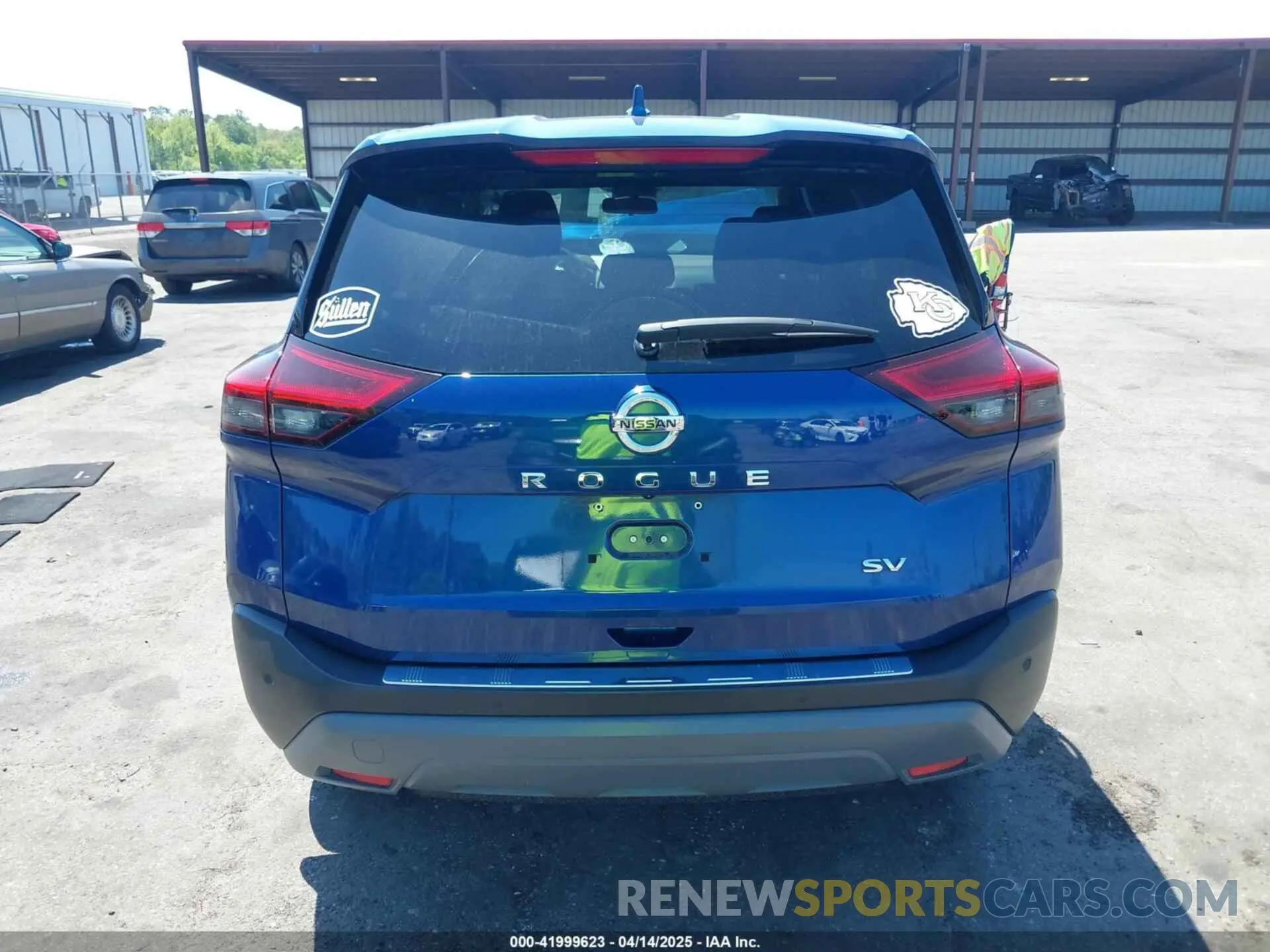 16 Photograph of a damaged car JN8AT3BA4MW015014 NISSAN ROGUE 2021
