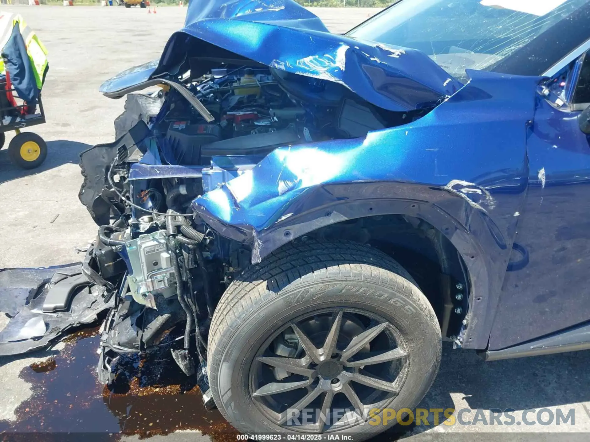 6 Photograph of a damaged car JN8AT3BA4MW015014 NISSAN ROGUE 2021