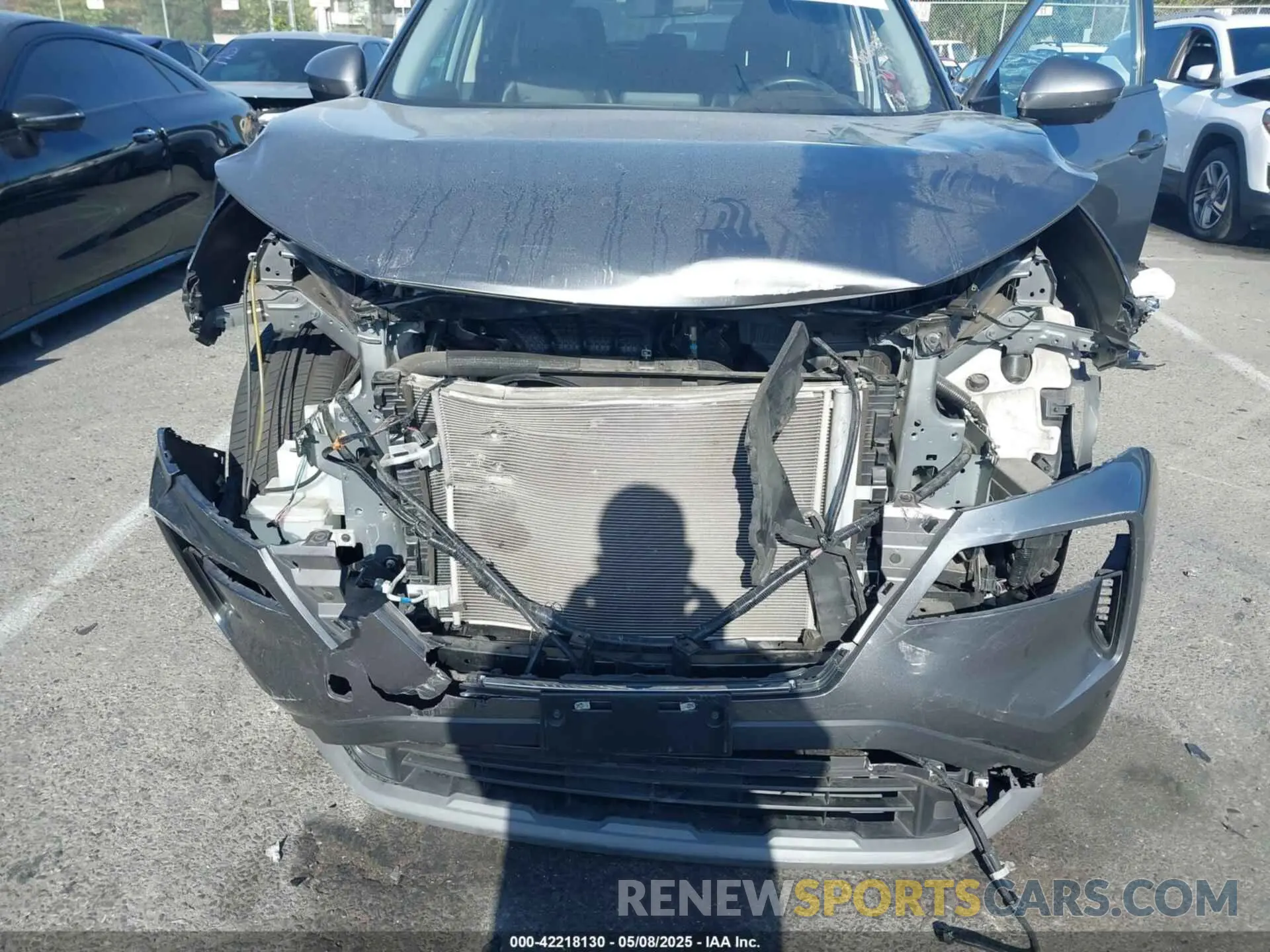 6 Photograph of a damaged car JN8AT3BA4MW022674 NISSAN ROGUE 2021