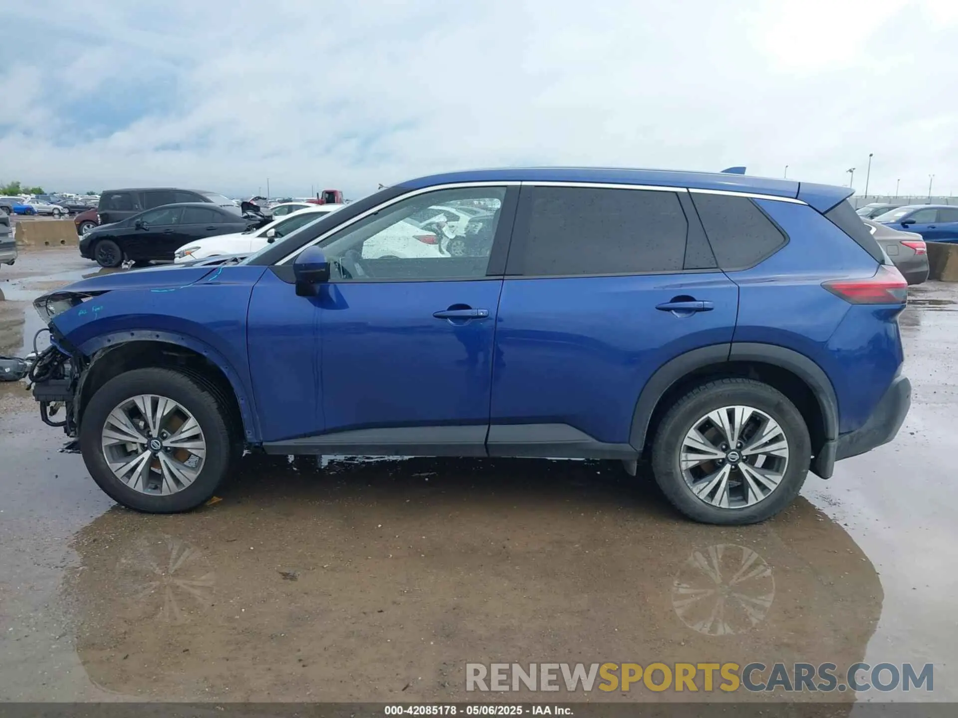 15 Photograph of a damaged car JN8AT3BA5MW010629 NISSAN ROGUE 2021