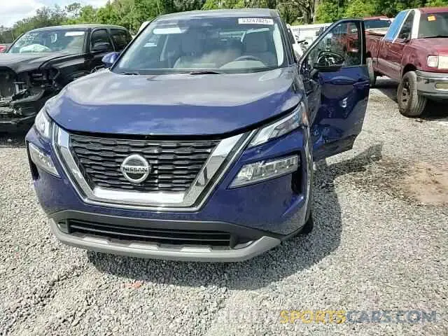 12 Photograph of a damaged car JN8AT3BA5MW024157 NISSAN ROGUE 2021