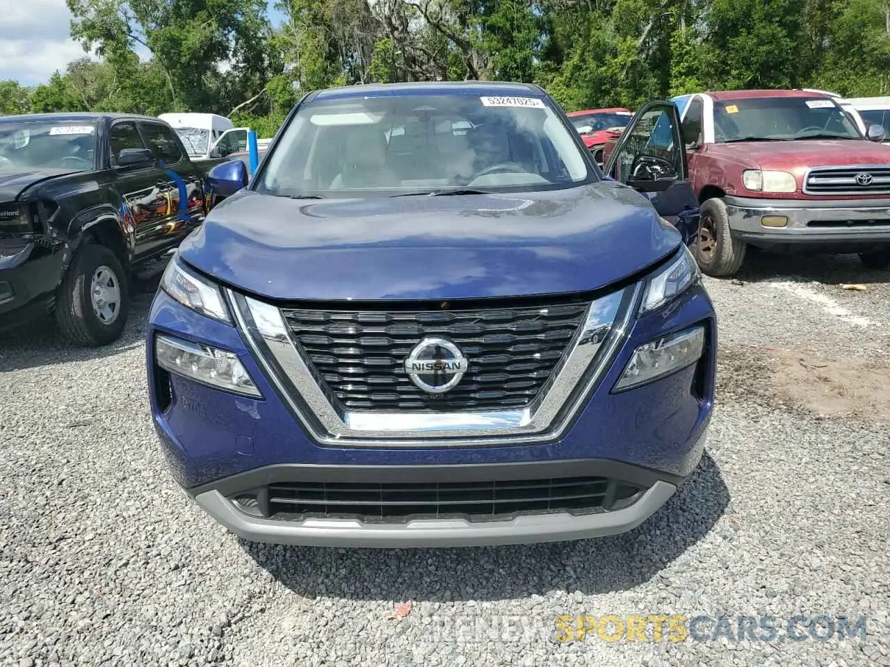 5 Photograph of a damaged car JN8AT3BA5MW024157 NISSAN ROGUE 2021