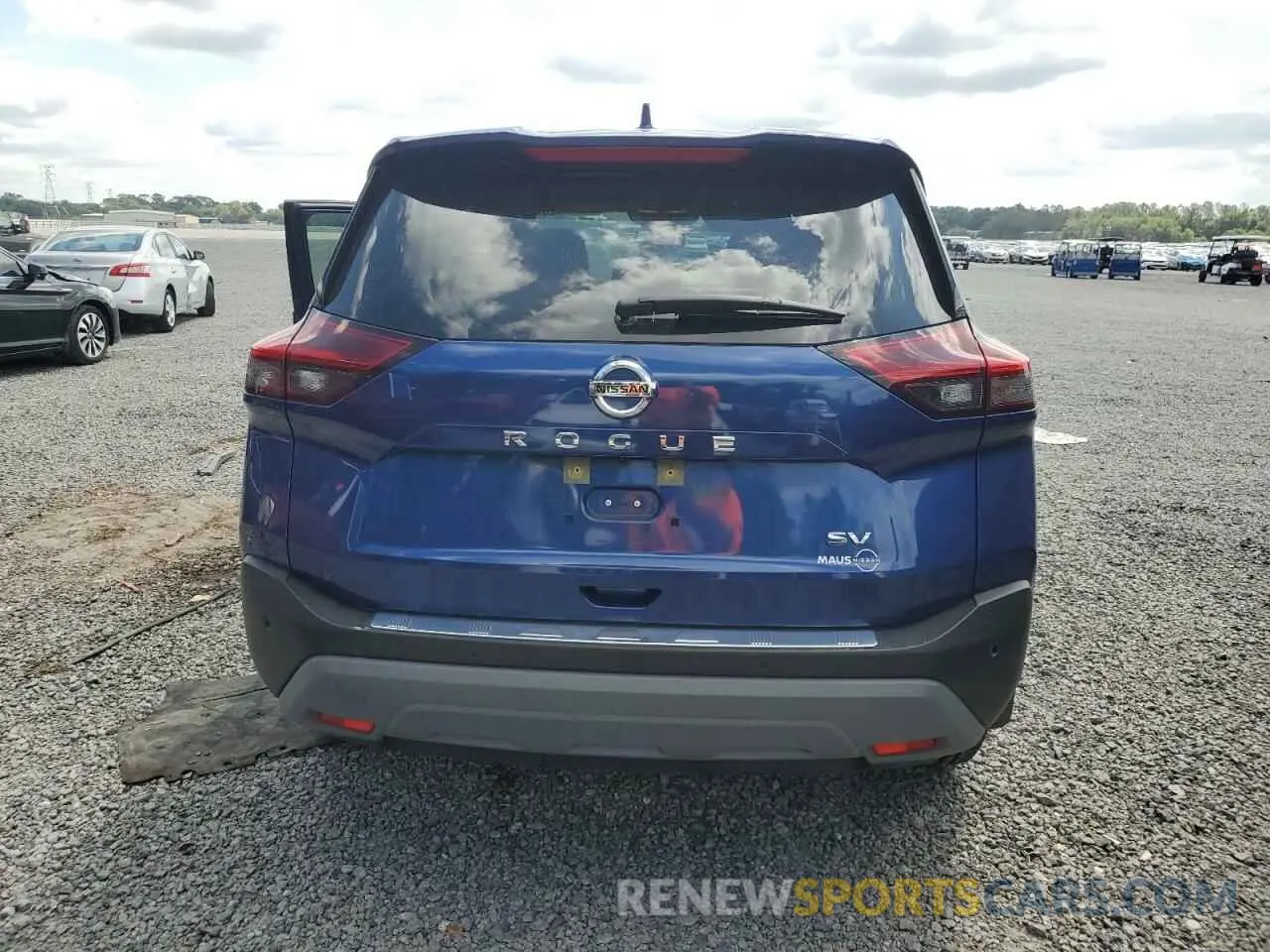6 Photograph of a damaged car JN8AT3BA5MW024157 NISSAN ROGUE 2021