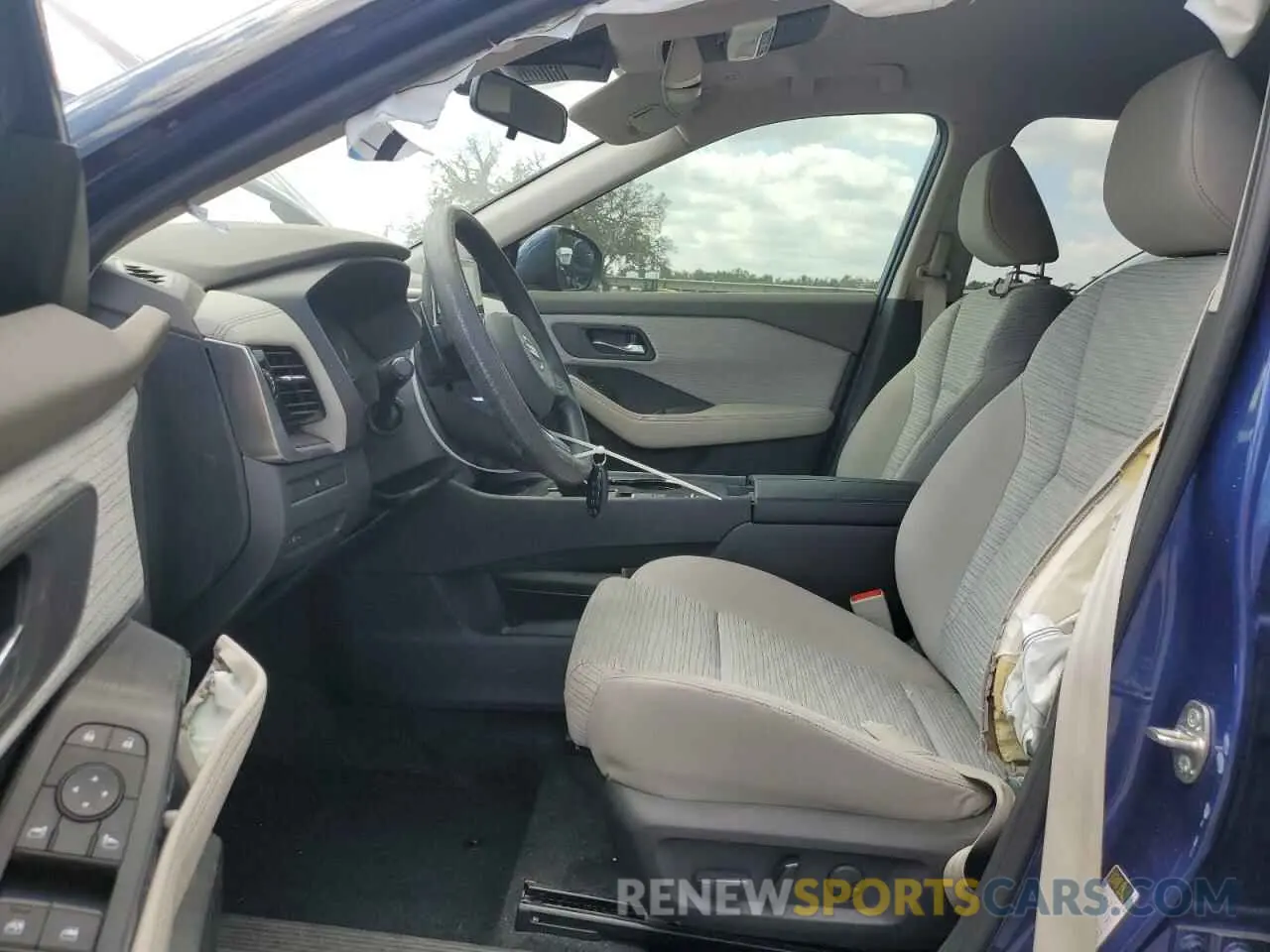 7 Photograph of a damaged car JN8AT3BA5MW024157 NISSAN ROGUE 2021