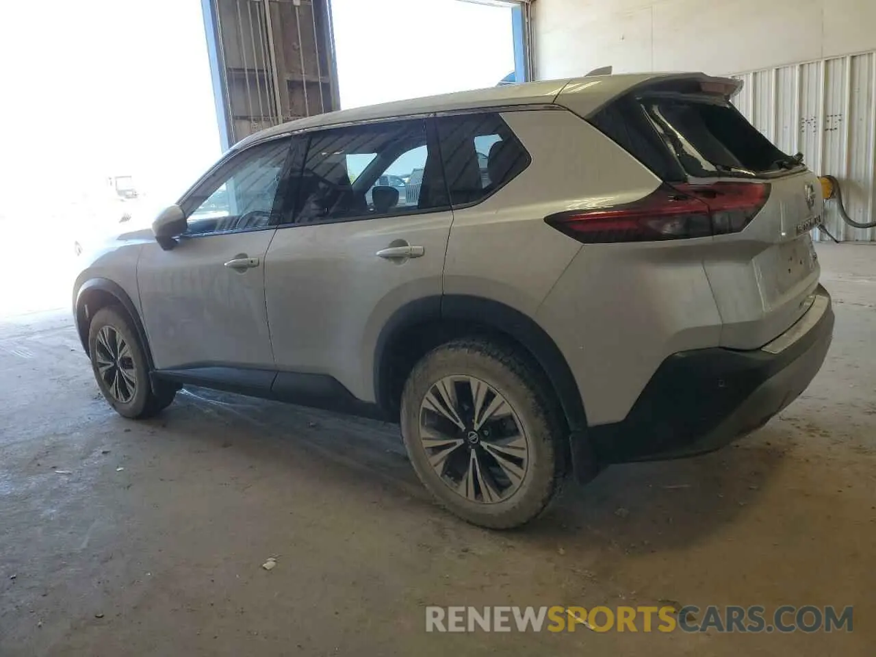 2 Photograph of a damaged car JN8AT3BA6MW000207 NISSAN ROGUE 2021