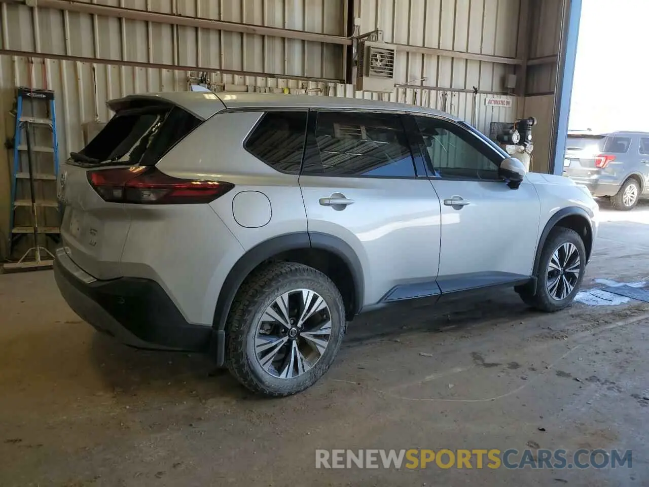 3 Photograph of a damaged car JN8AT3BA6MW000207 NISSAN ROGUE 2021